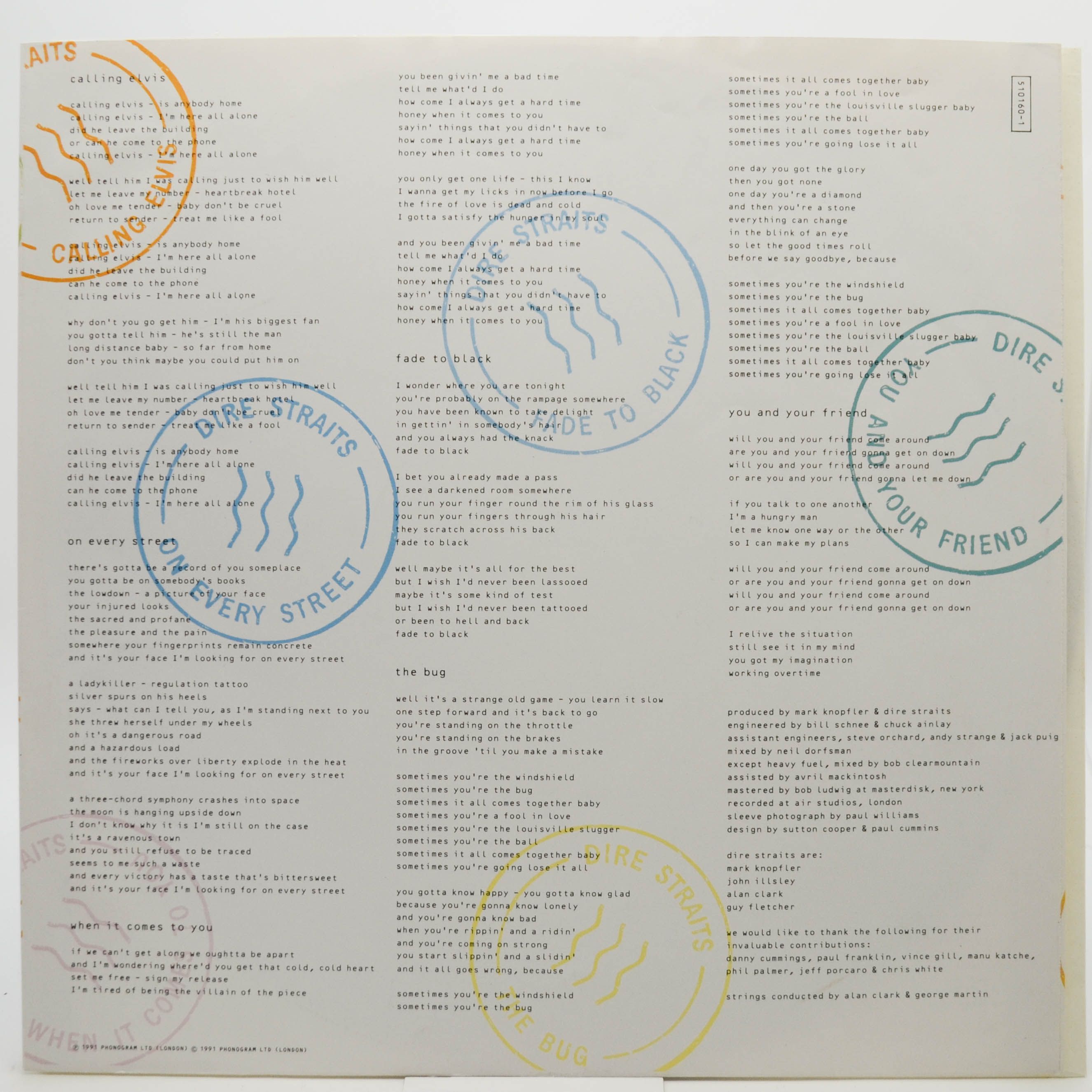 Dire Straits — On Every Street, 1991