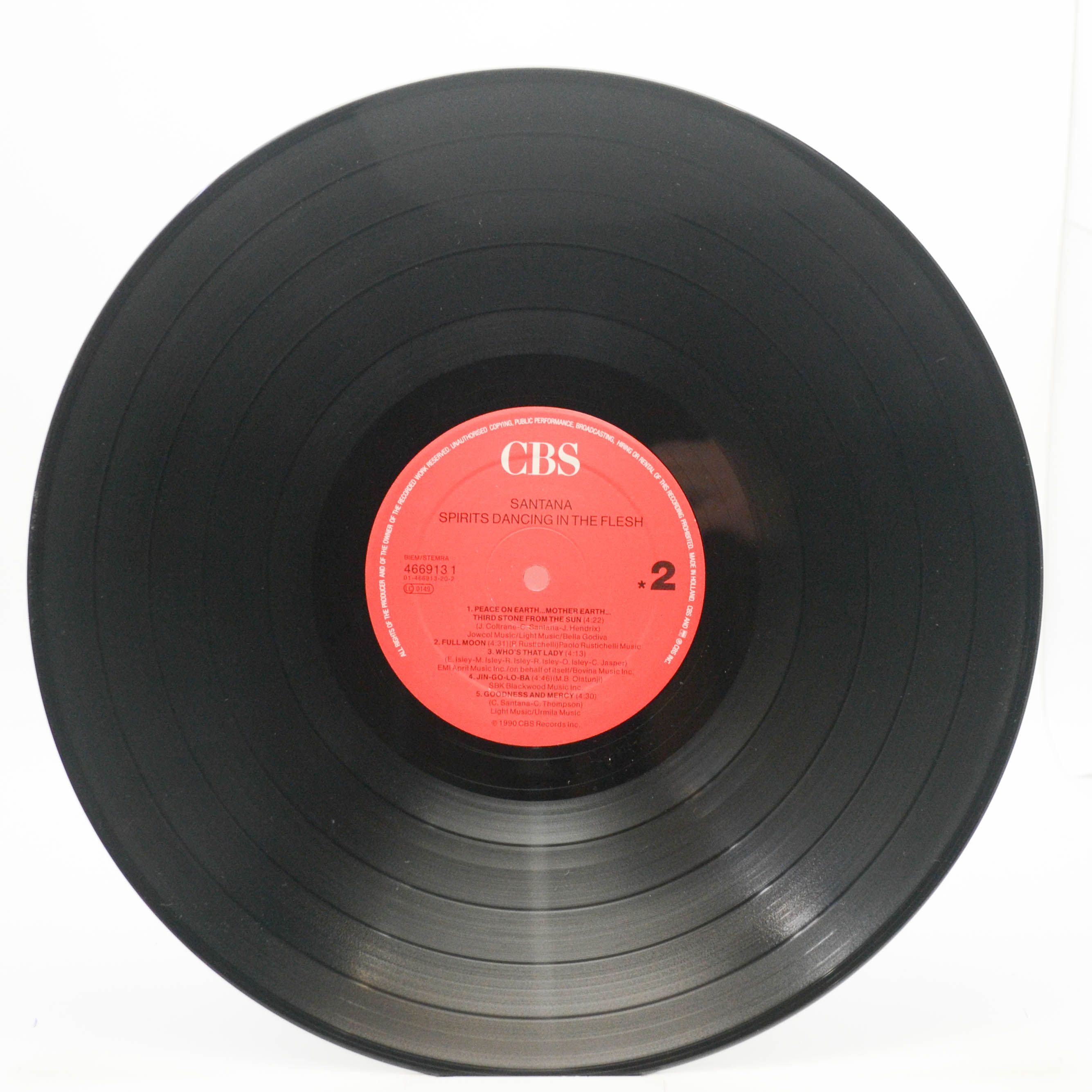 Santana — Spirits Dancing In The Flesh, 1990
