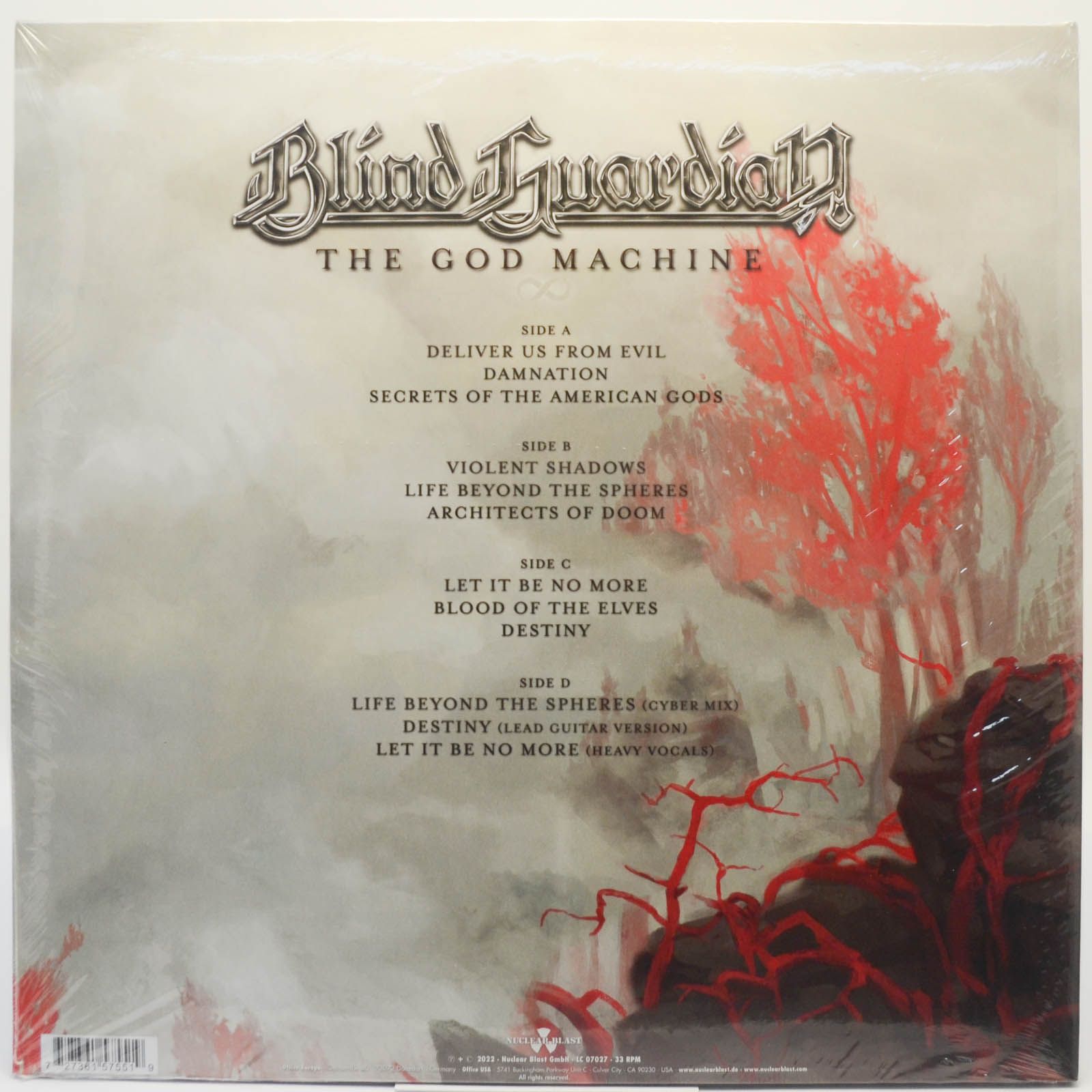 Blind Guardian — The God Machine (2LP), 2022