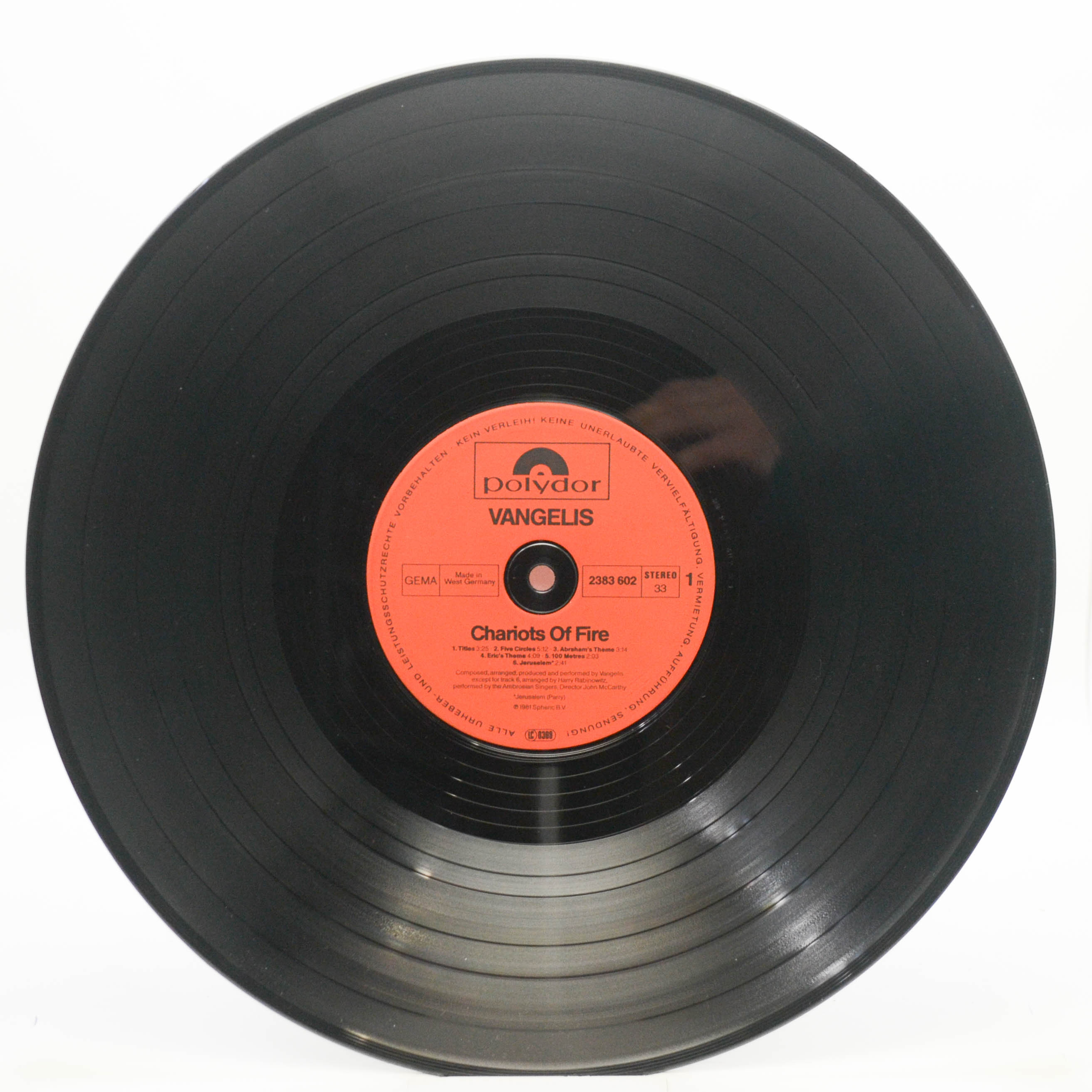 Vangelis — Chariots Of Fire, 1981