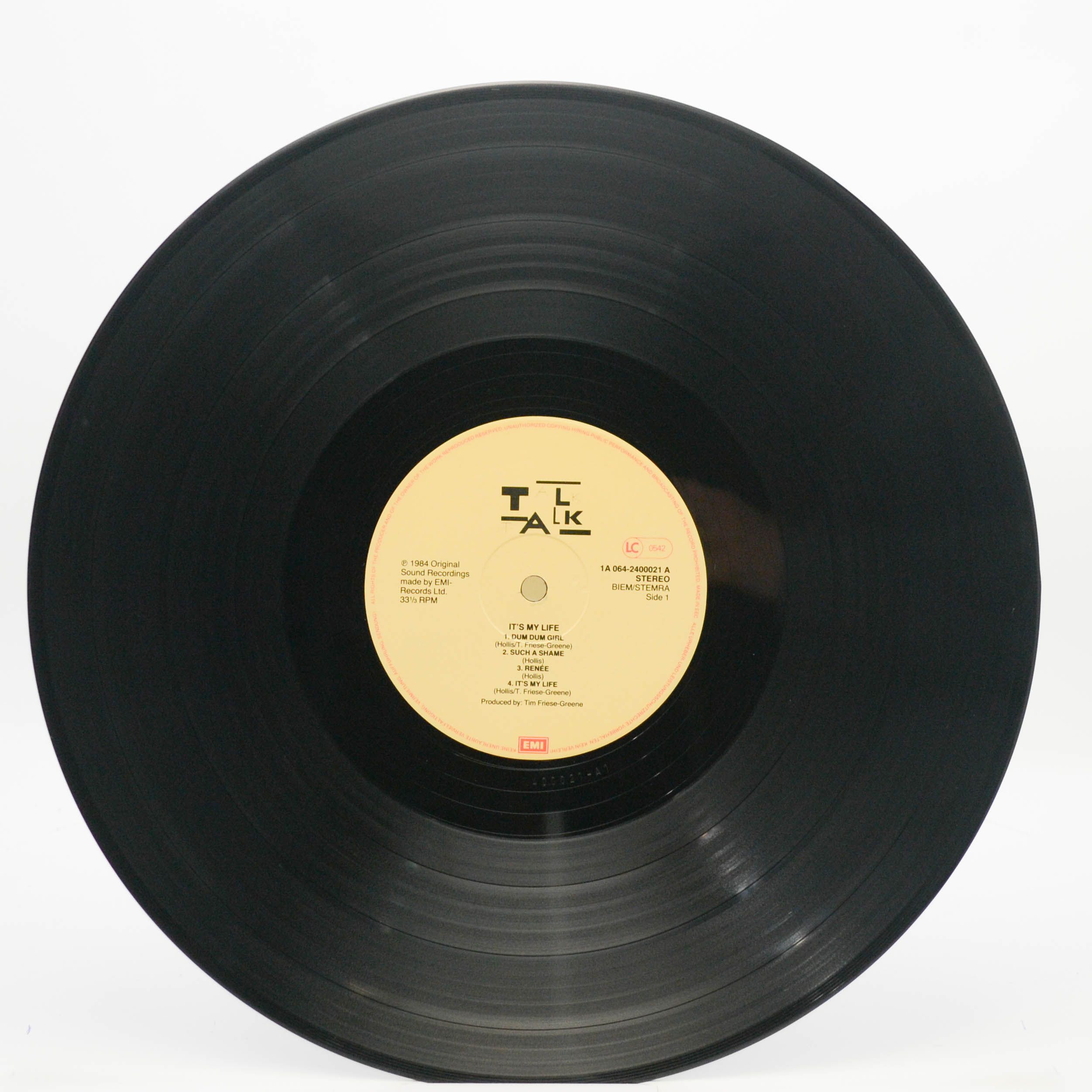 Talk Talk — It's My Life, 1984