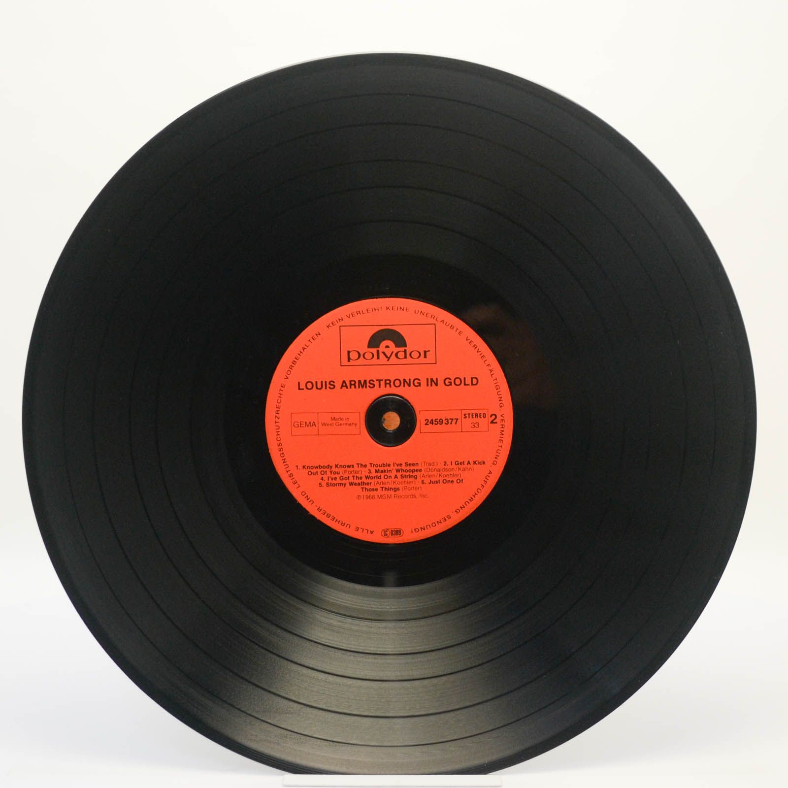 Louis Armstrong — In Gold, 1977