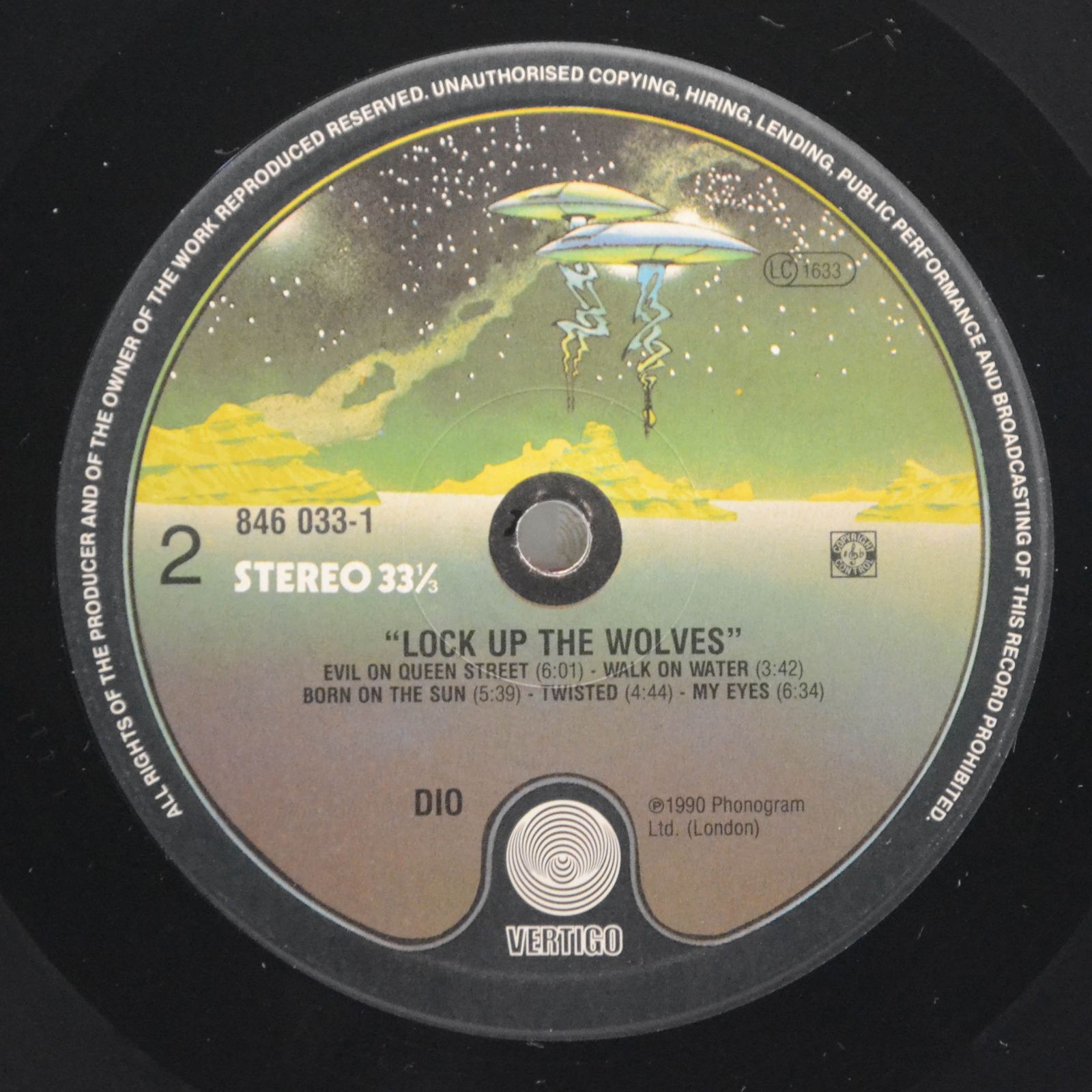 Dio — Lock Up The Wolves, 1990