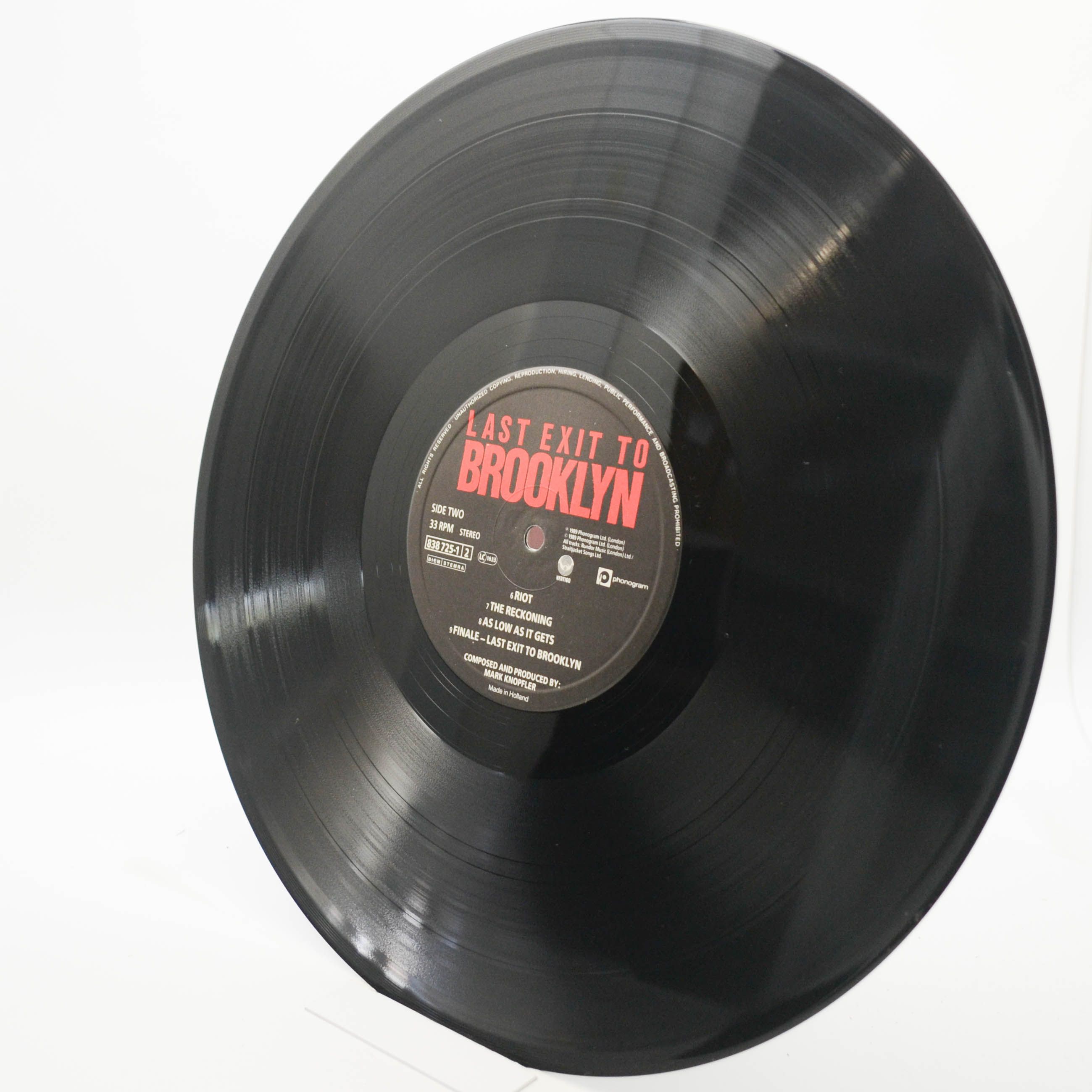 Mark Knopfler — Last Exit To Brooklyn, 1989