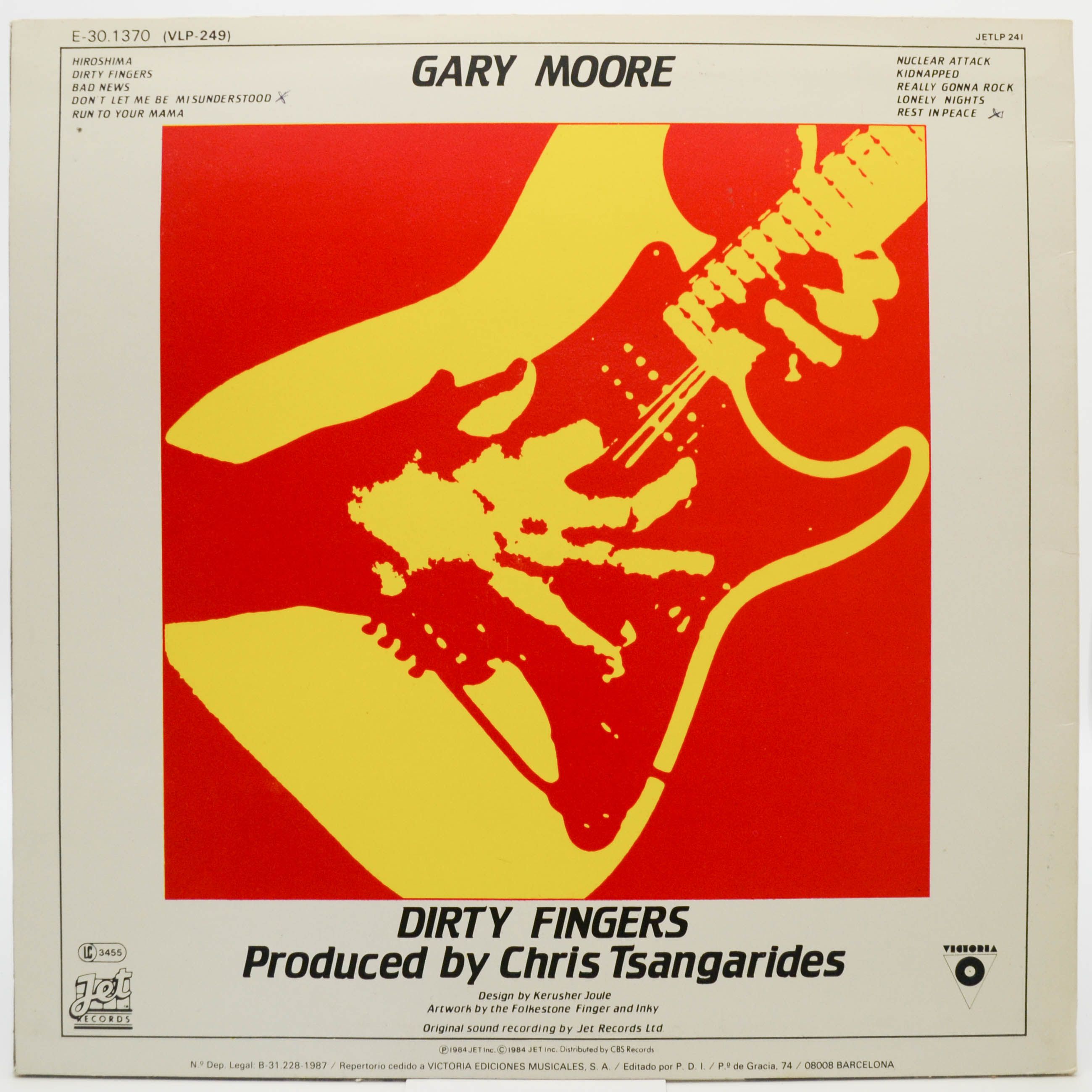 Gary Moore — Dirty Fingers, 1987