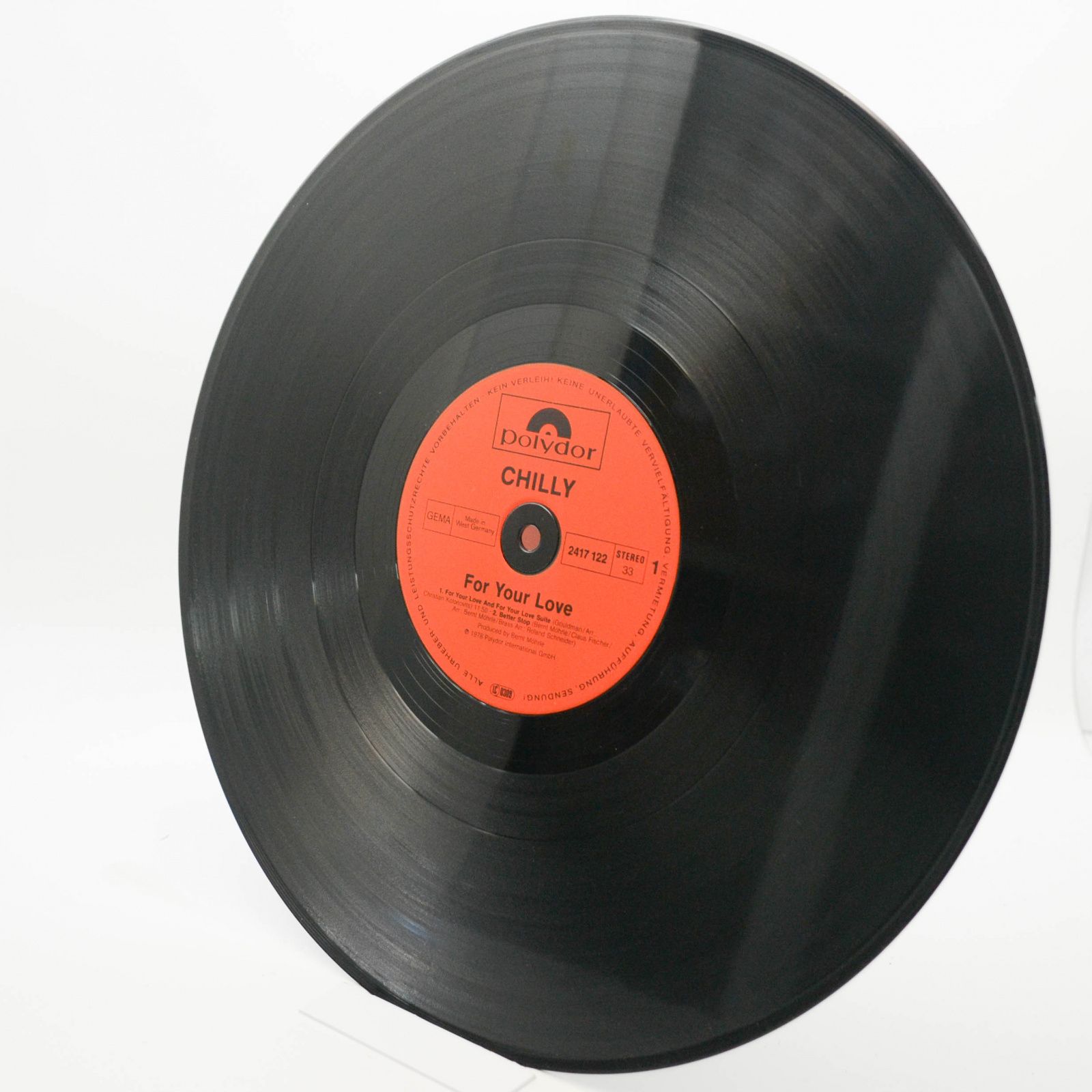 Chilly — For Your Love, 1978