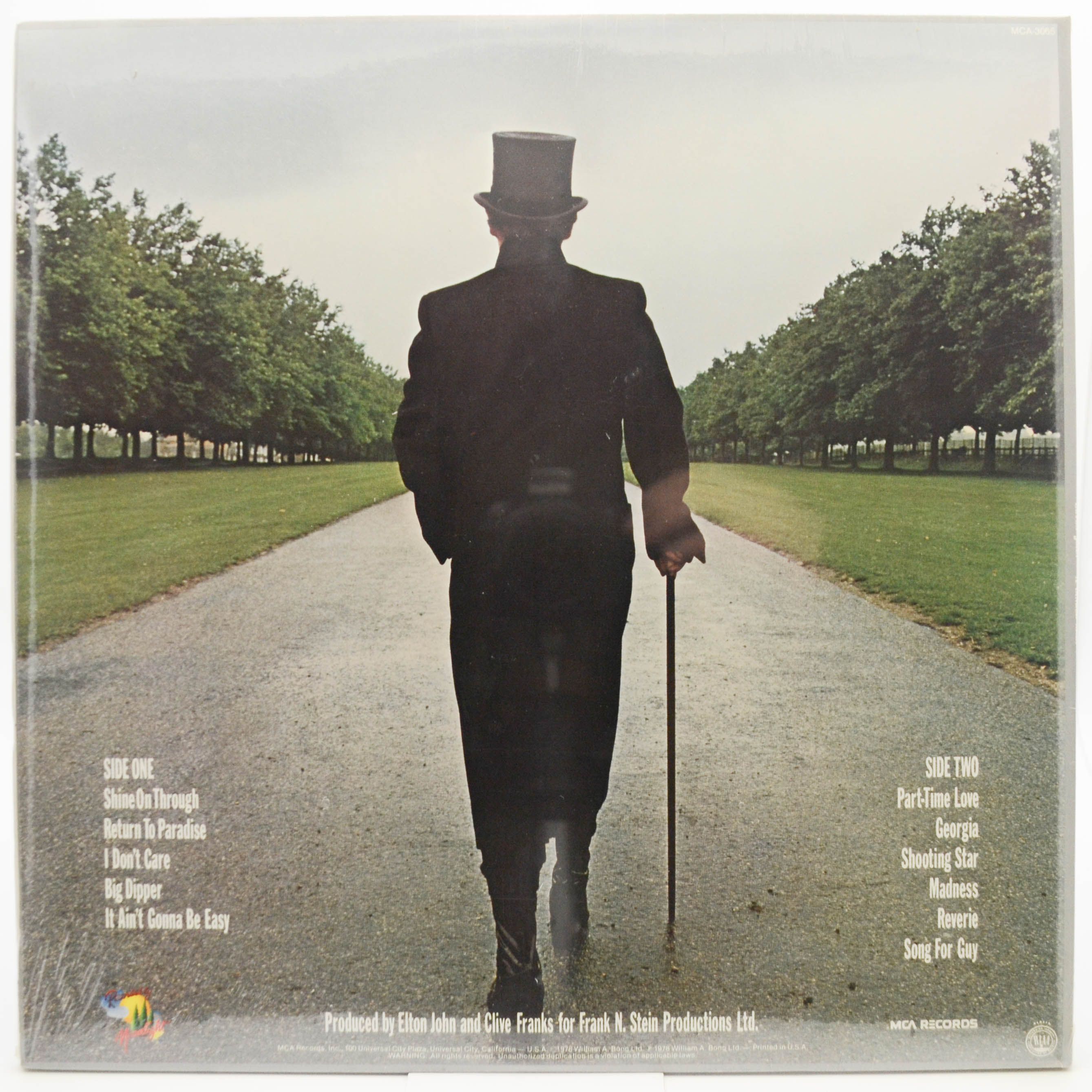 Elton John — A Single Man (USA), 1978