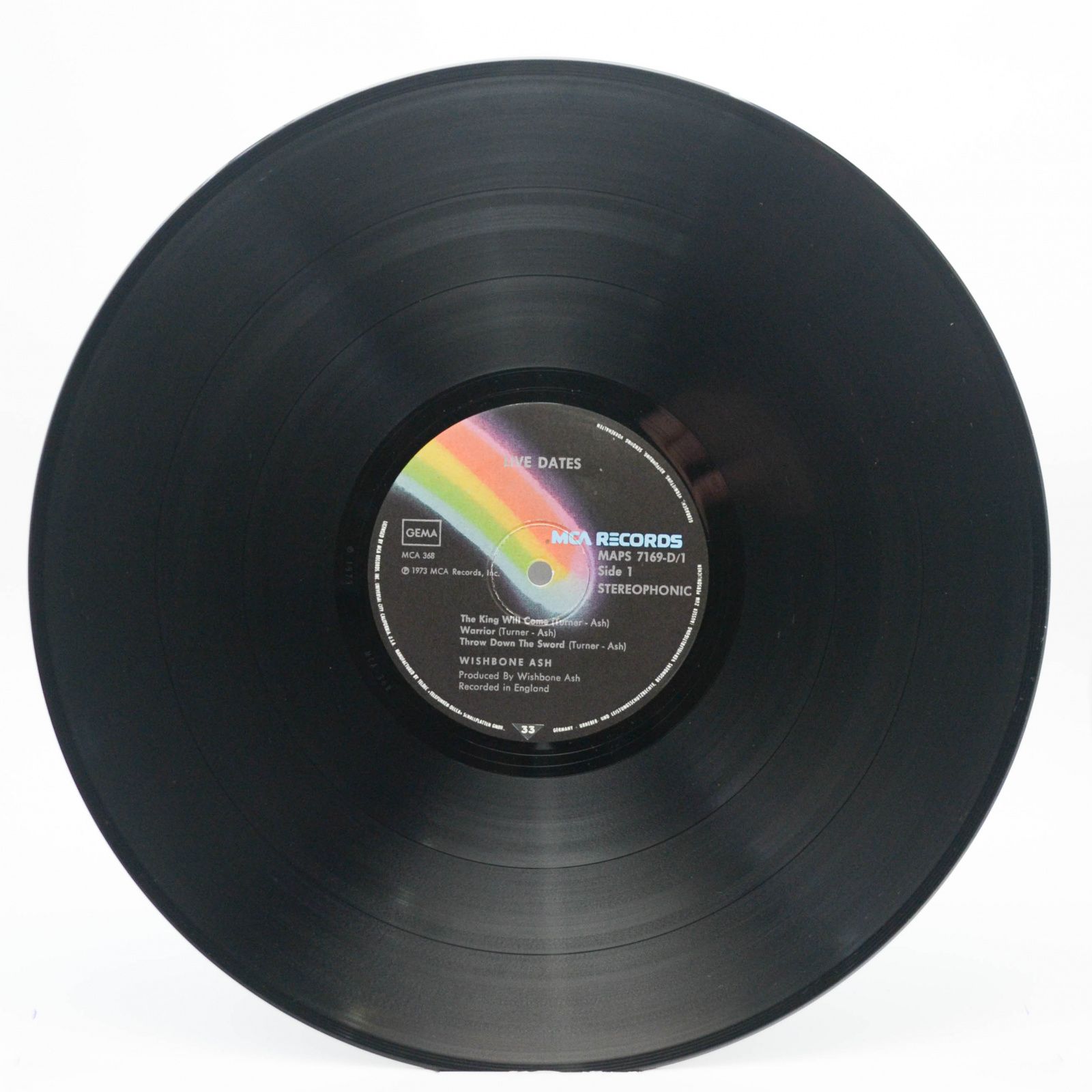 Wishbone Ash — Live Dates (2LP), 1973