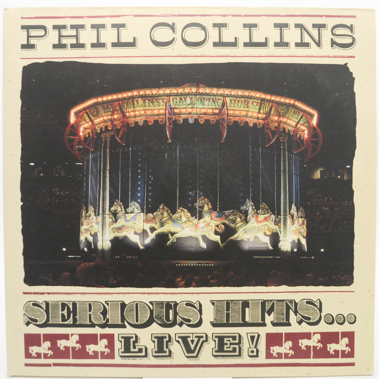 Phil Collins — Serious Hits...Live! (2LP), 1990