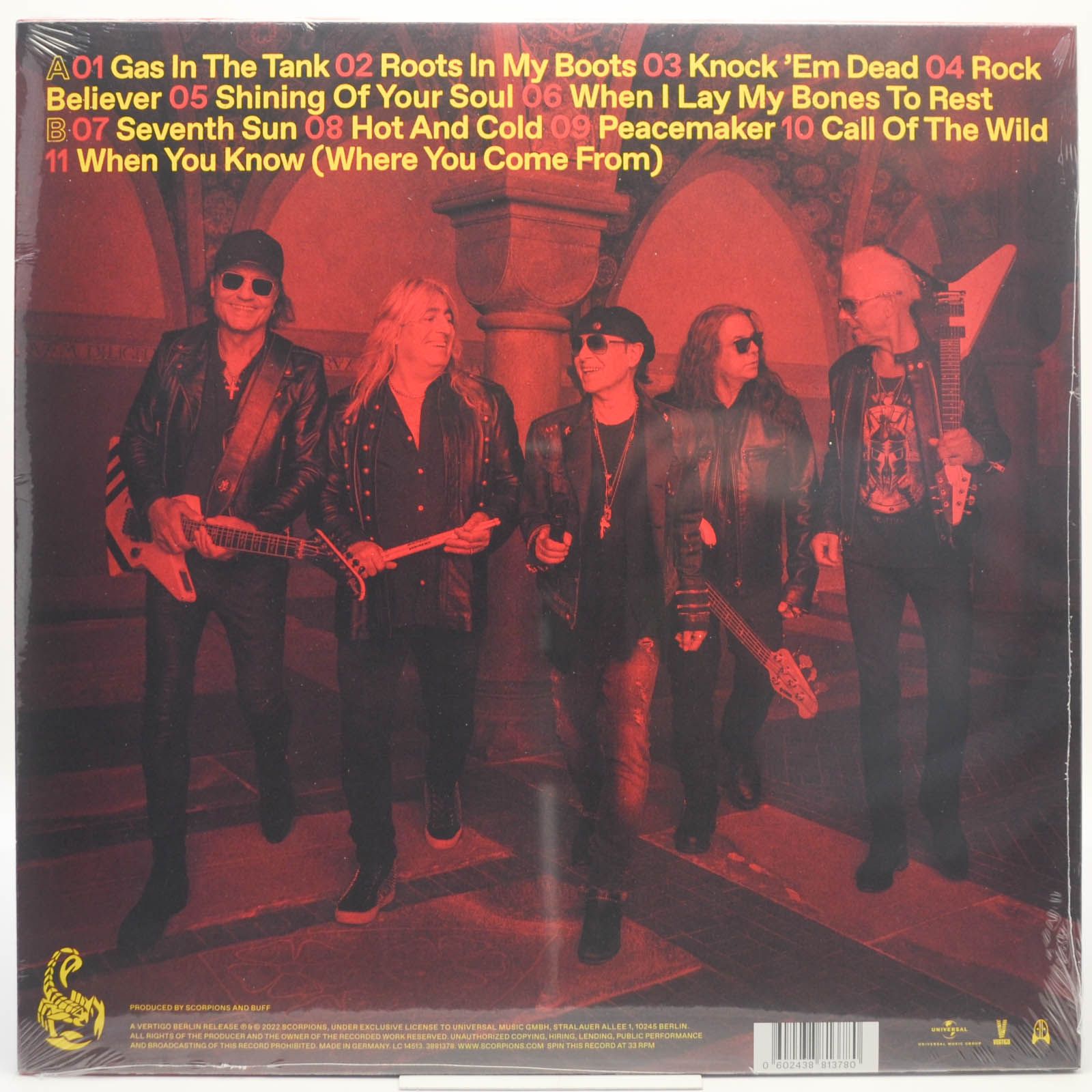 Scorpions — Rock Believer, 2022