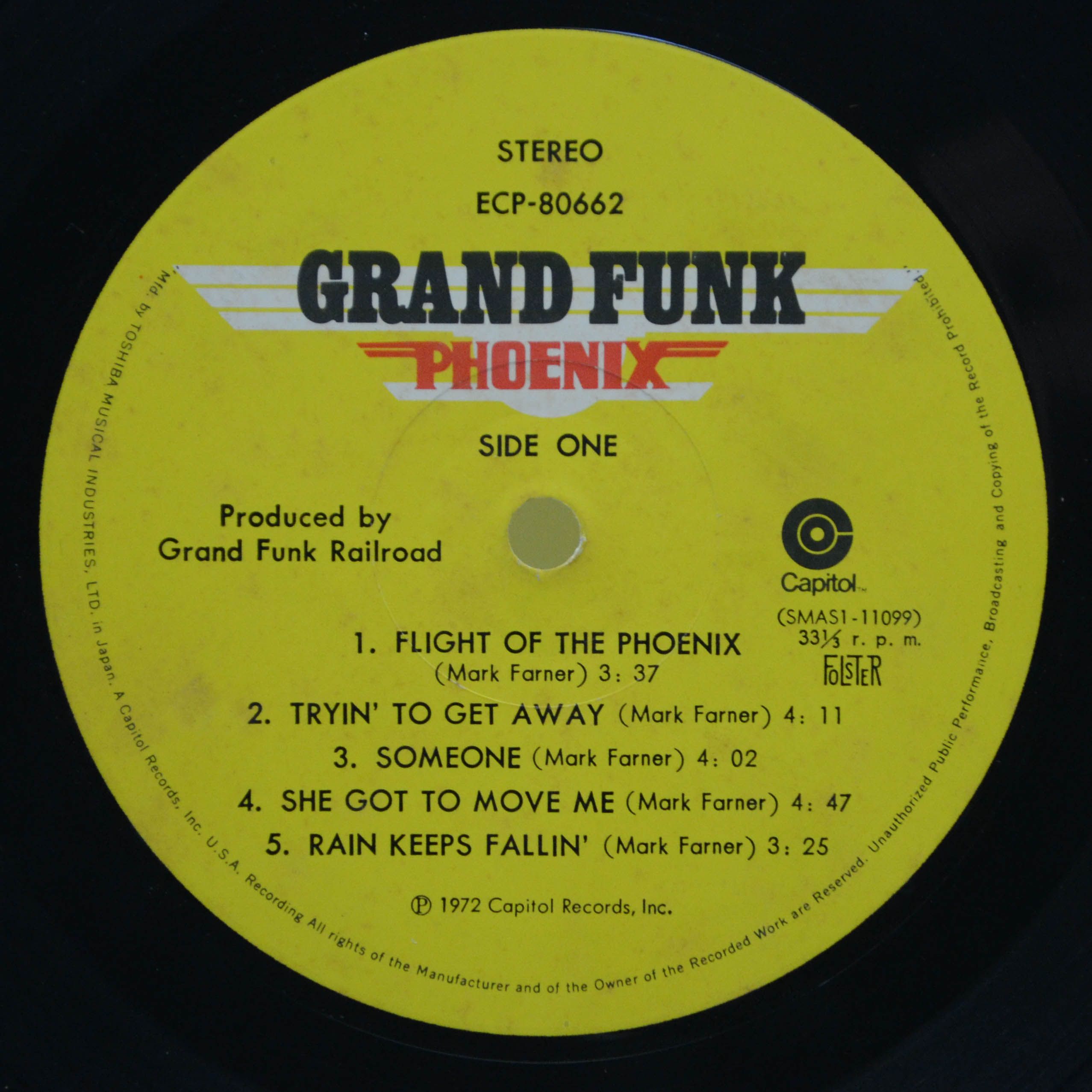 Grand Funk — Phoenix, 1972