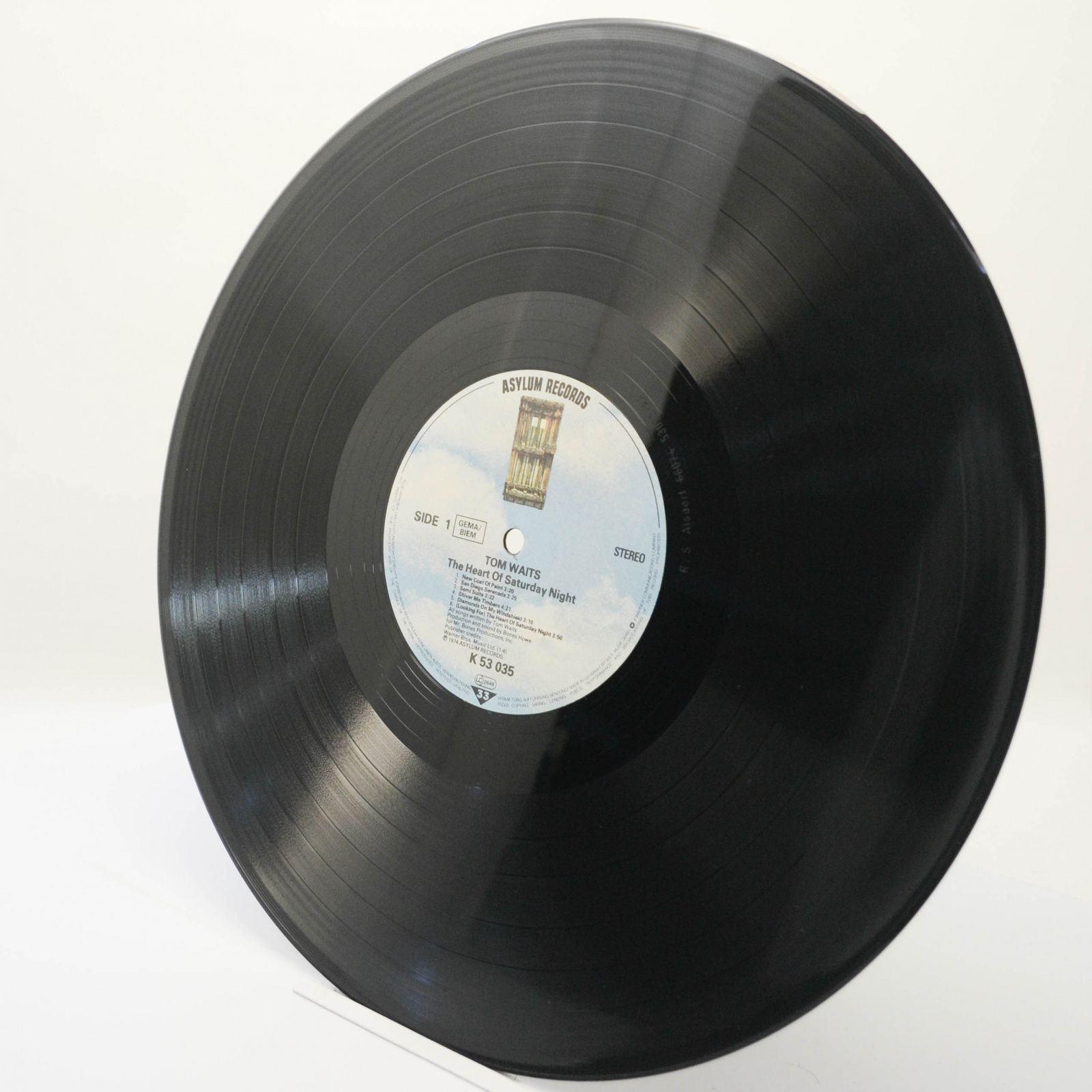 Tom Waits — The Heart Of Saturday Night, 1974