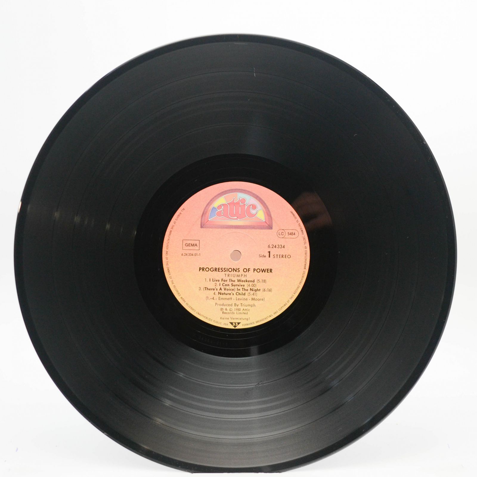 Triumph — Progressions Of Power, 1980