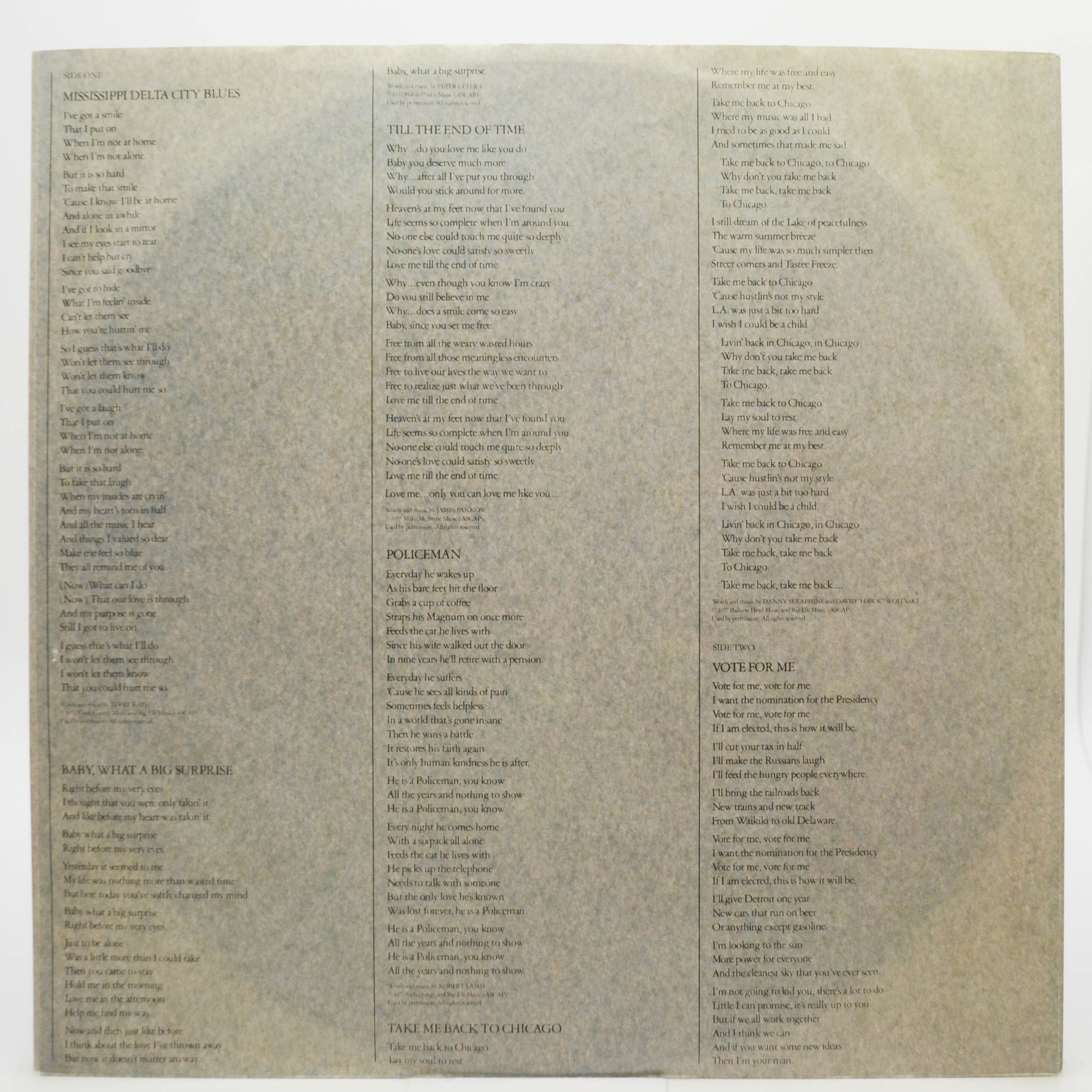 Chicago — Chicago XI, 1977