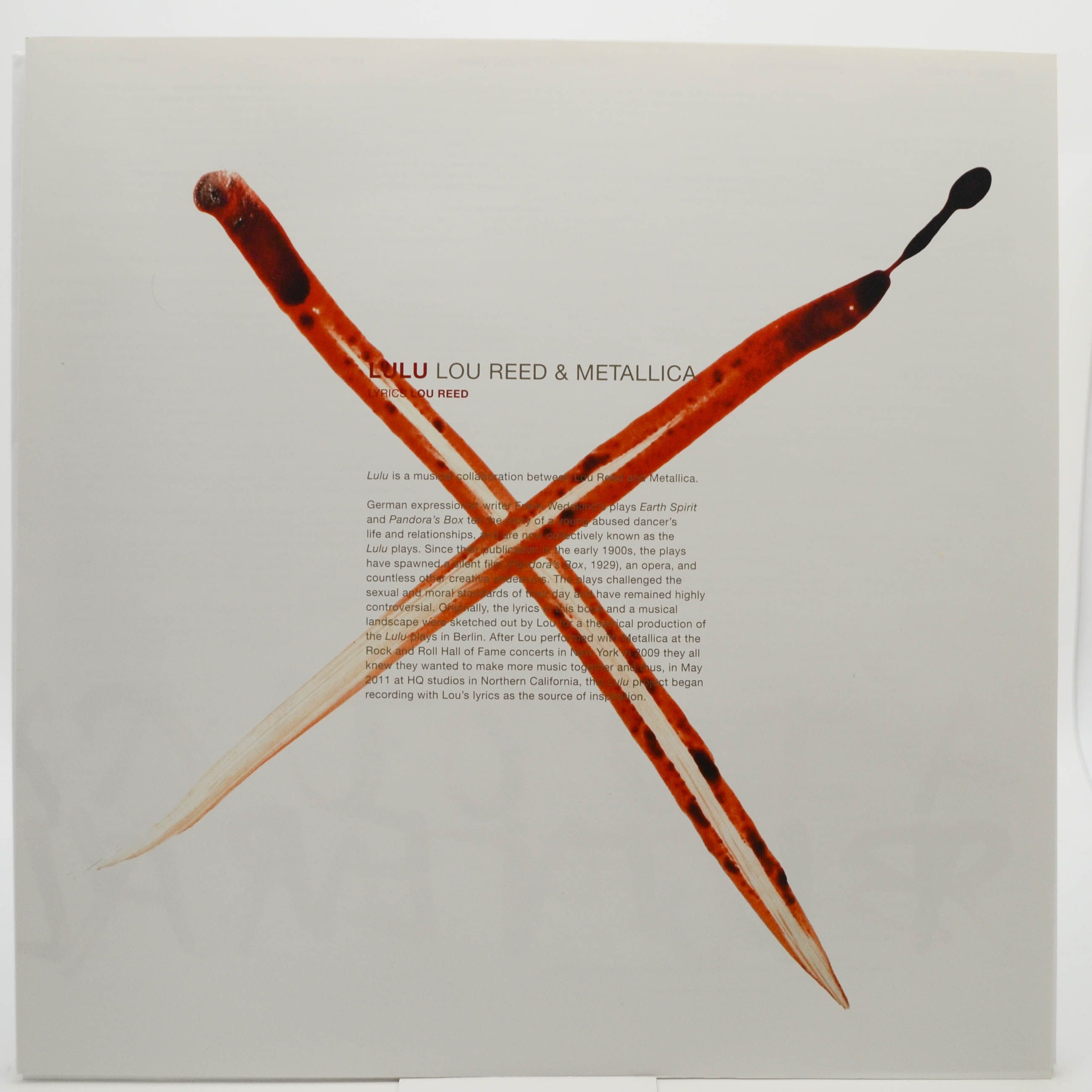 Lou Reed & Metallica — Lulu (2LP), 2011