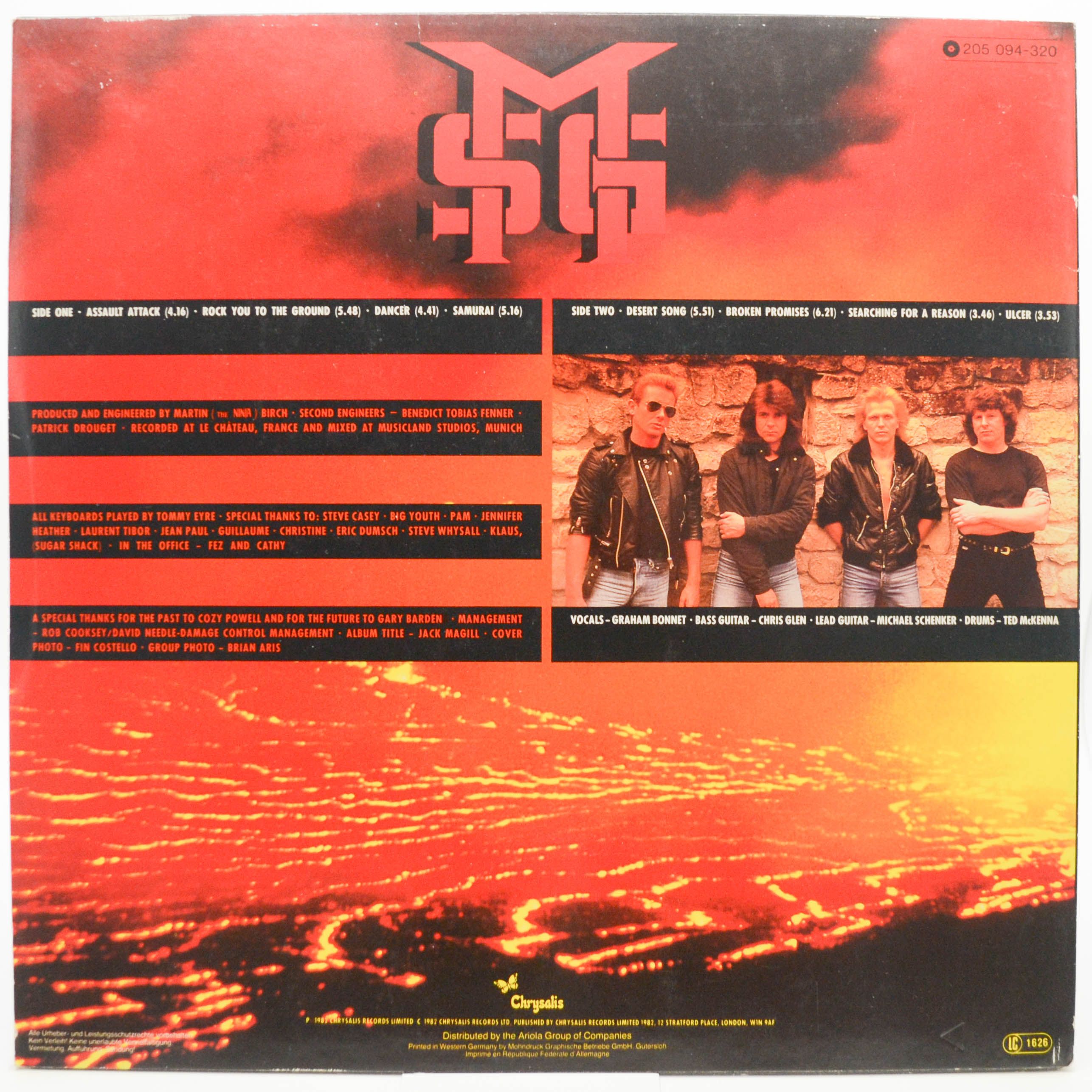 Michael Schenker Group — Assault Attack, 1982