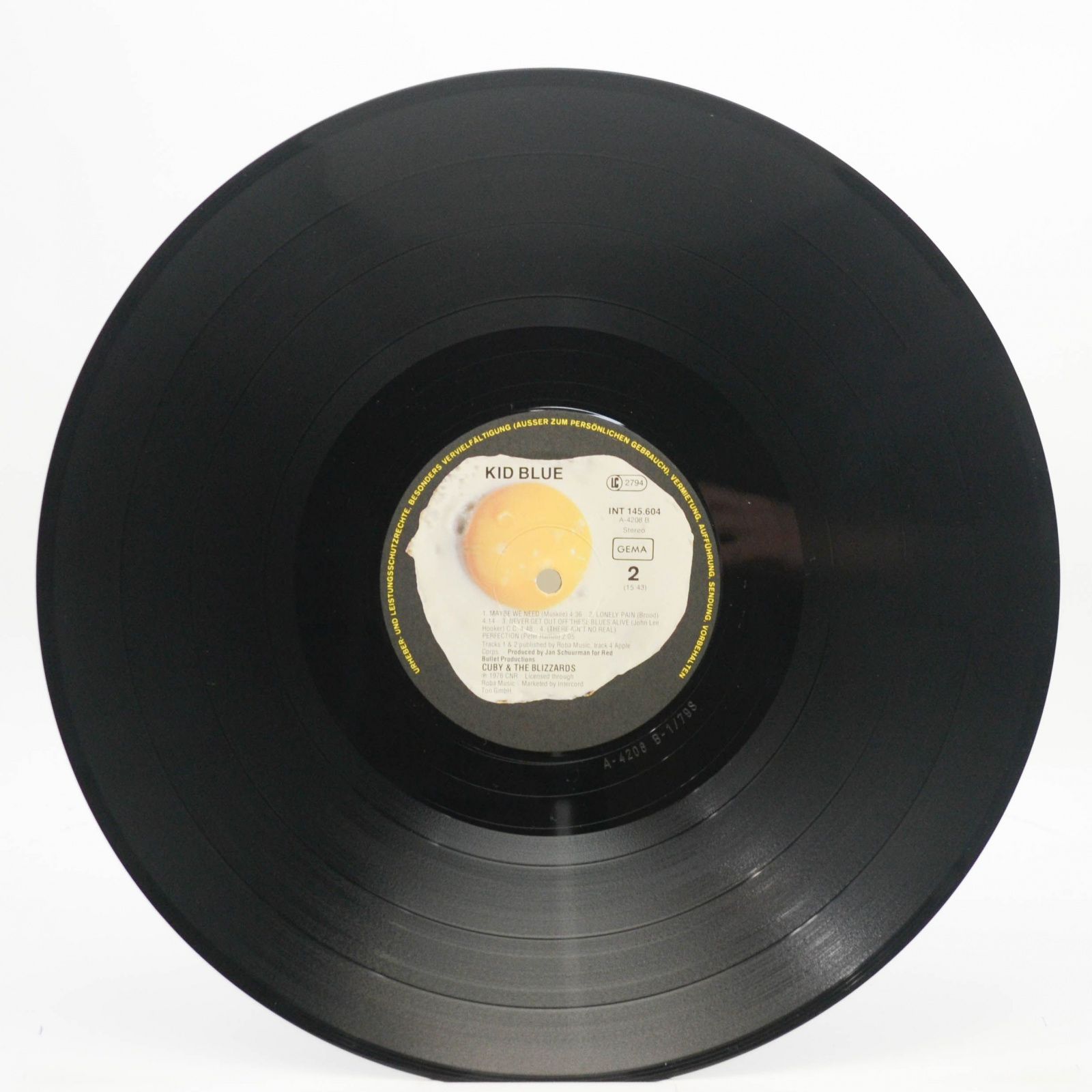 Cuby & The Blizzards — Kid Blue, 1976