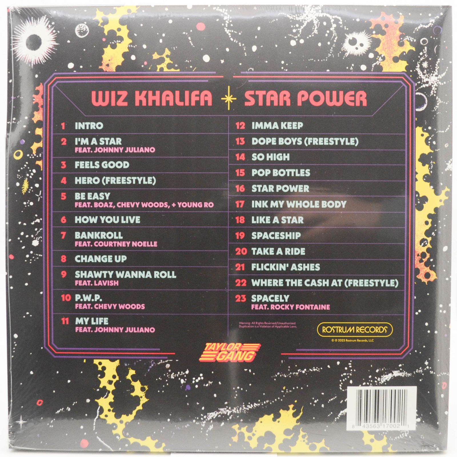 Wiz Khalifa — Star Power (2LP, USA), 2008
