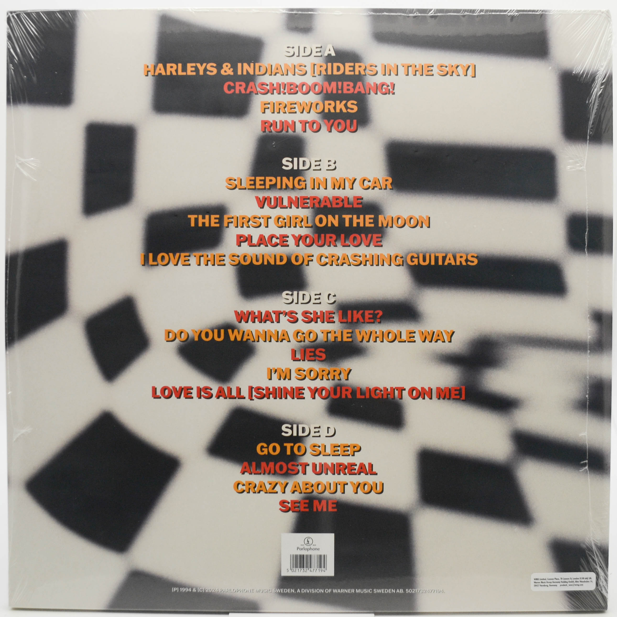 Roxette — Crash! Boom! Bang! (2LP), 1994