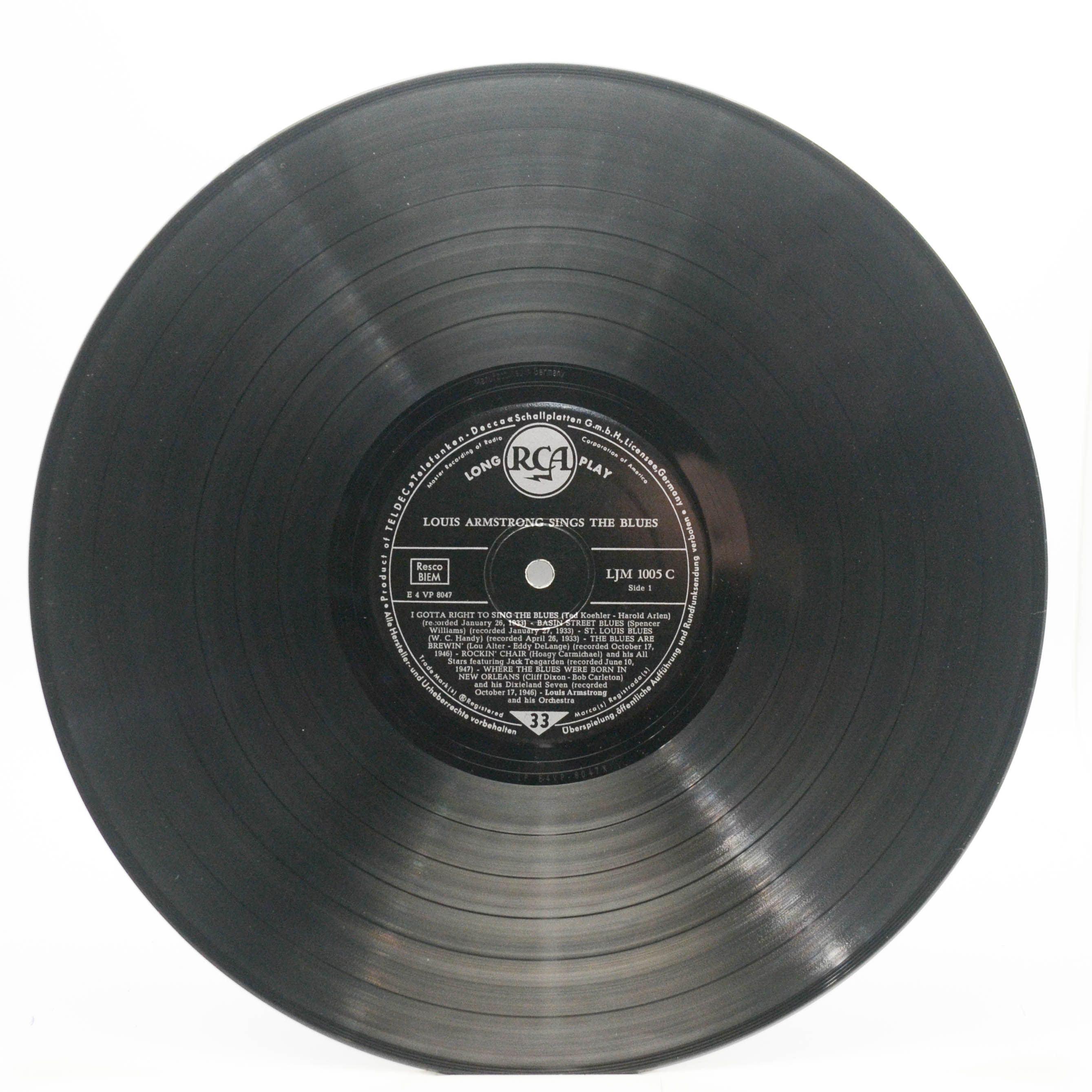 Louis Armstrong — Sings The Blues, 1954