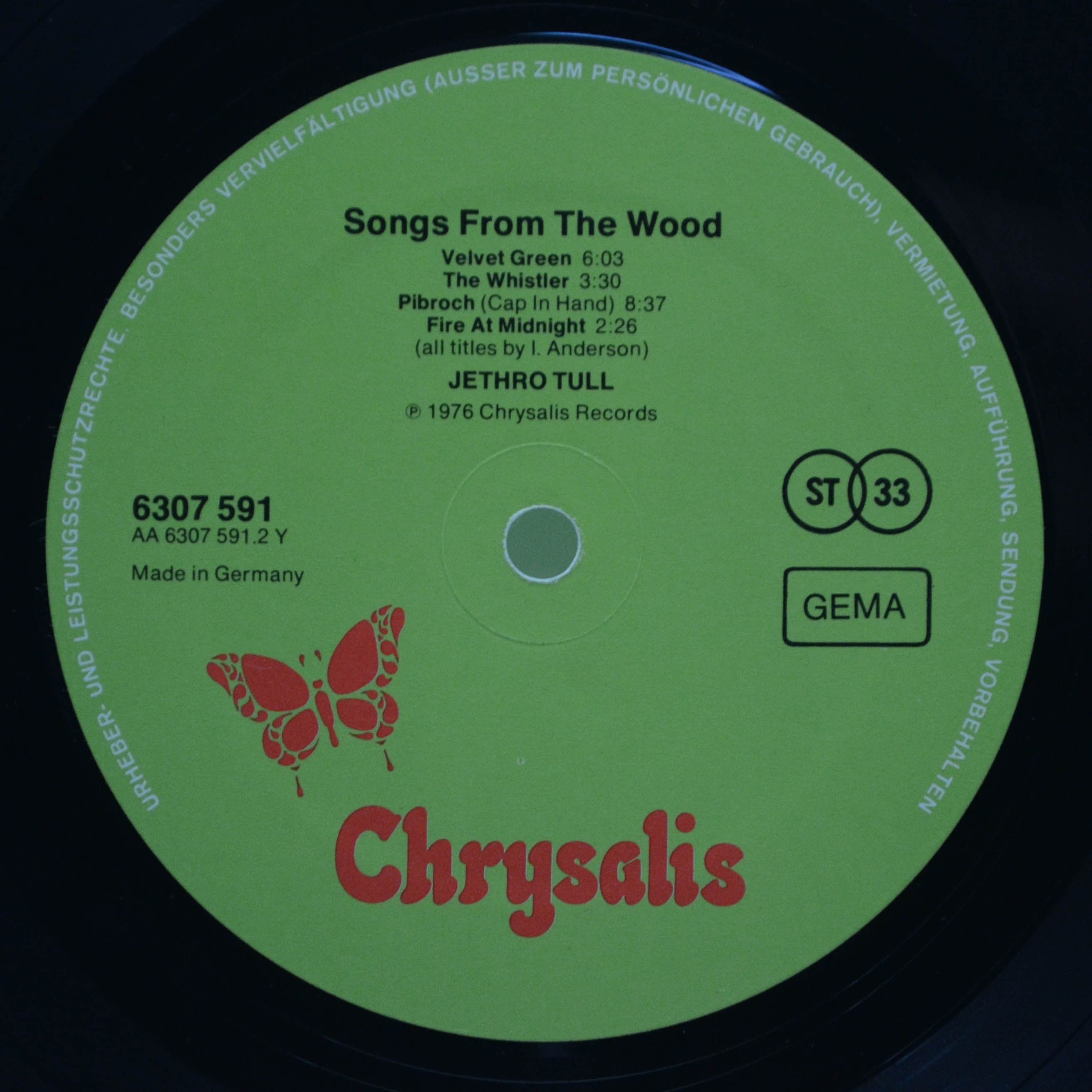 Jethro Tull — Songs From The Wood, 1977