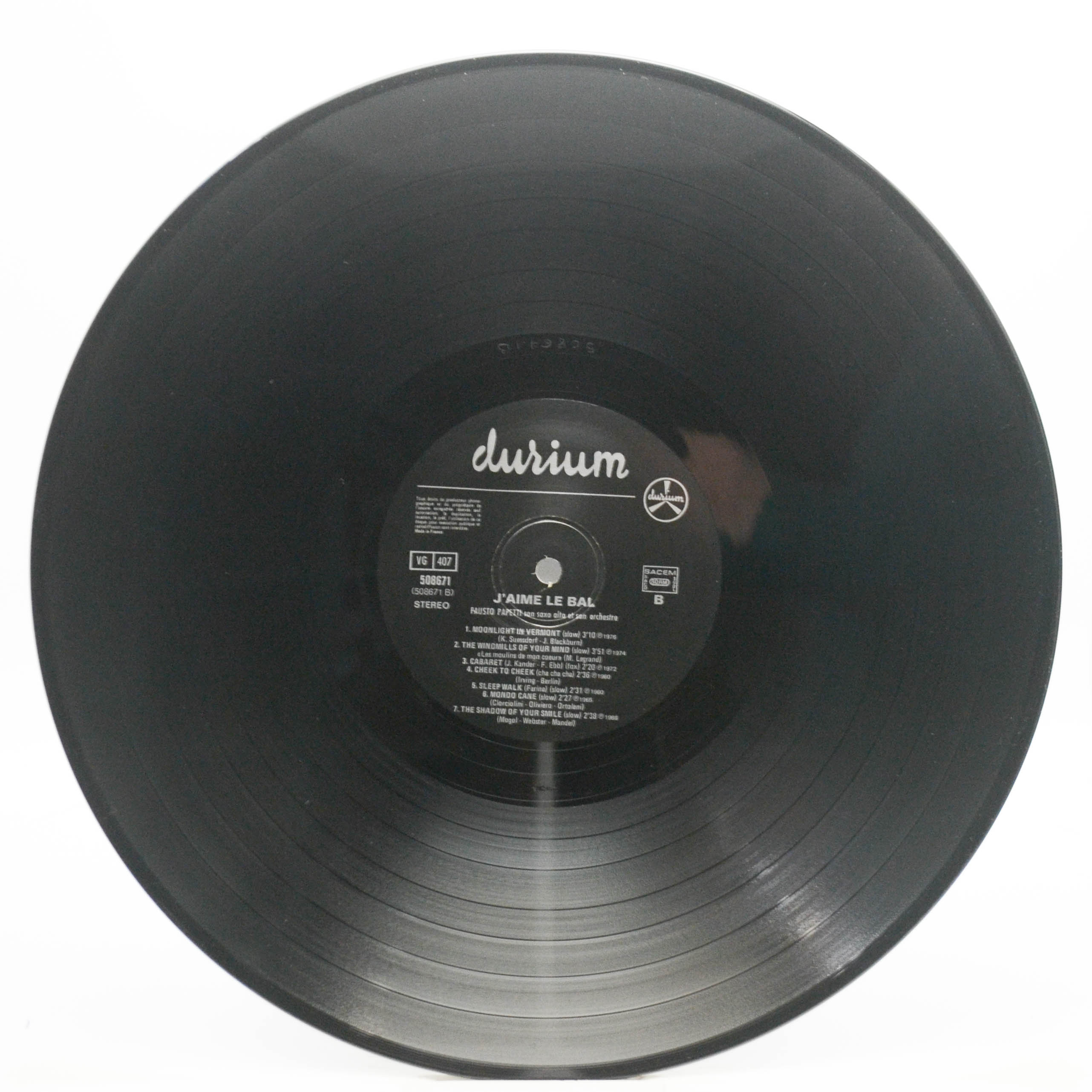 Fausto Papetti — J'❤ Le Bal (Non Stop), 1984