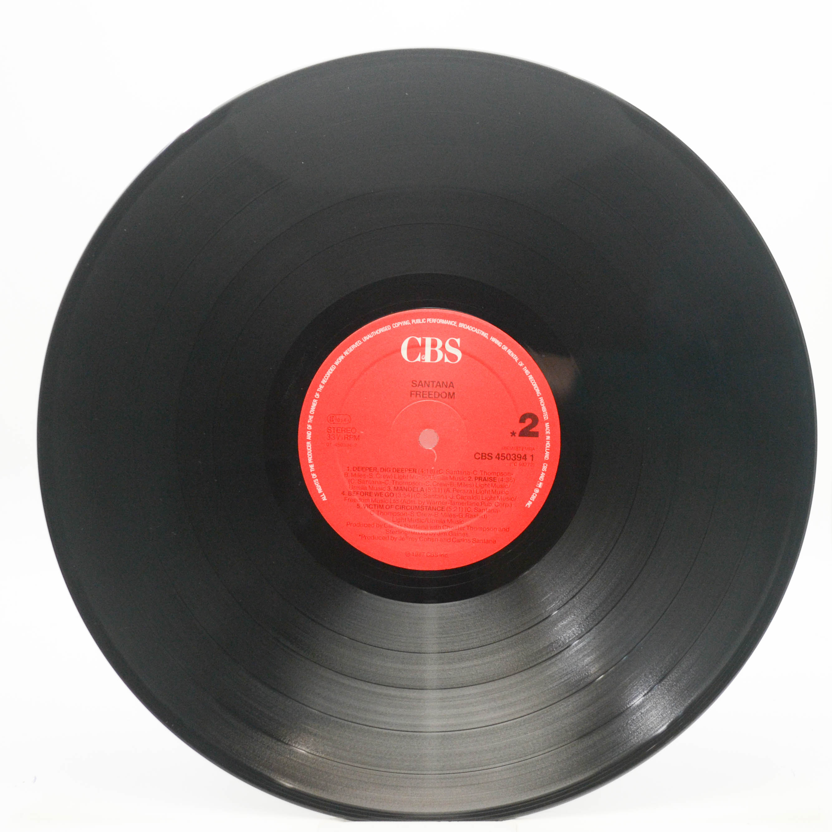 Santana — Freedom, 1987