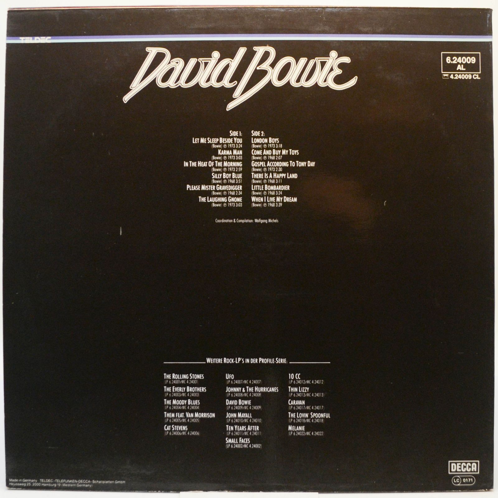 David Bowie — David Bowie, 1979