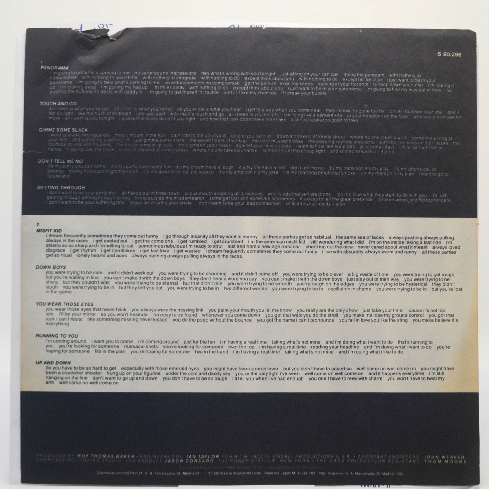 Cars — Panorama, 1980