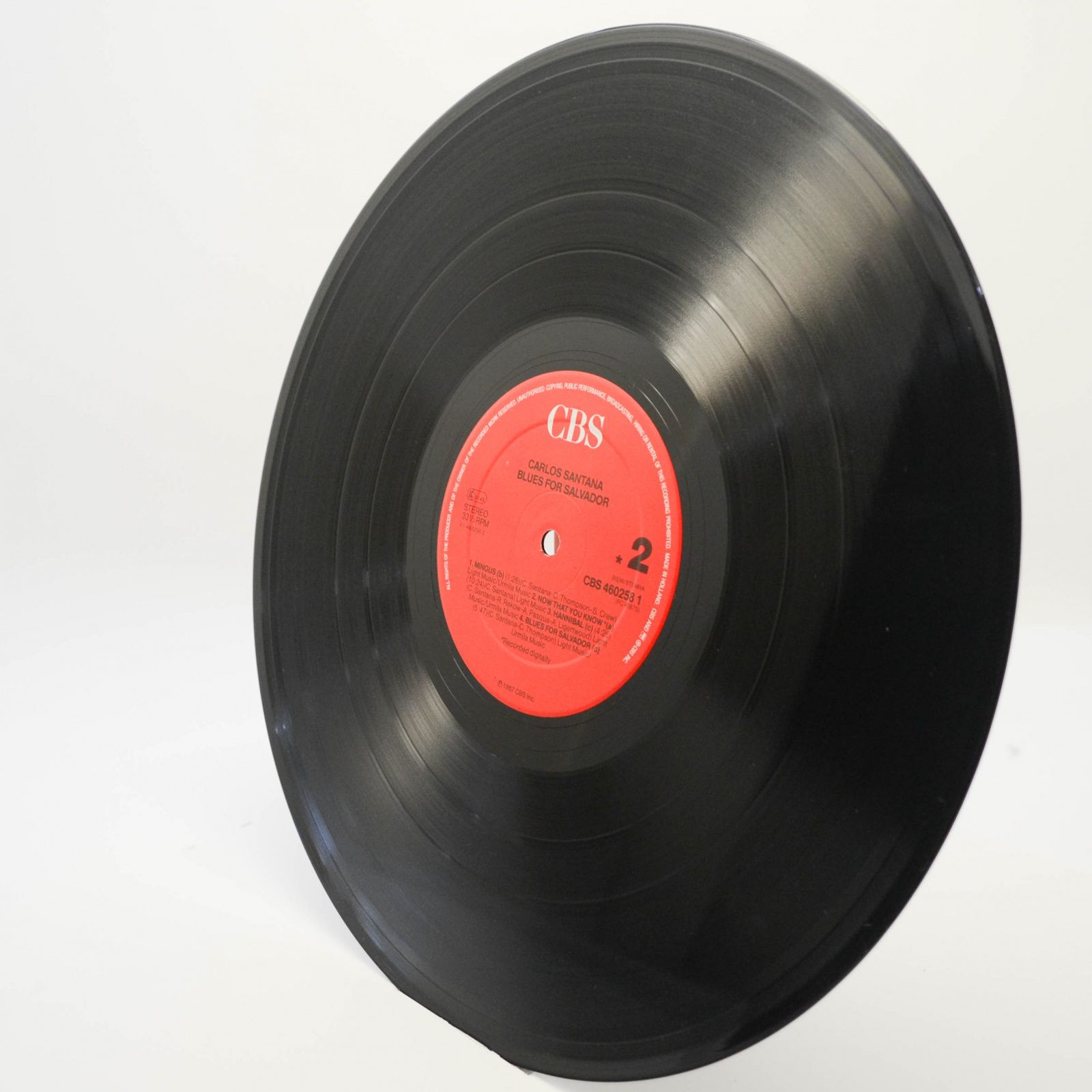 Carlos Santana — Blues For Salvador, 1987