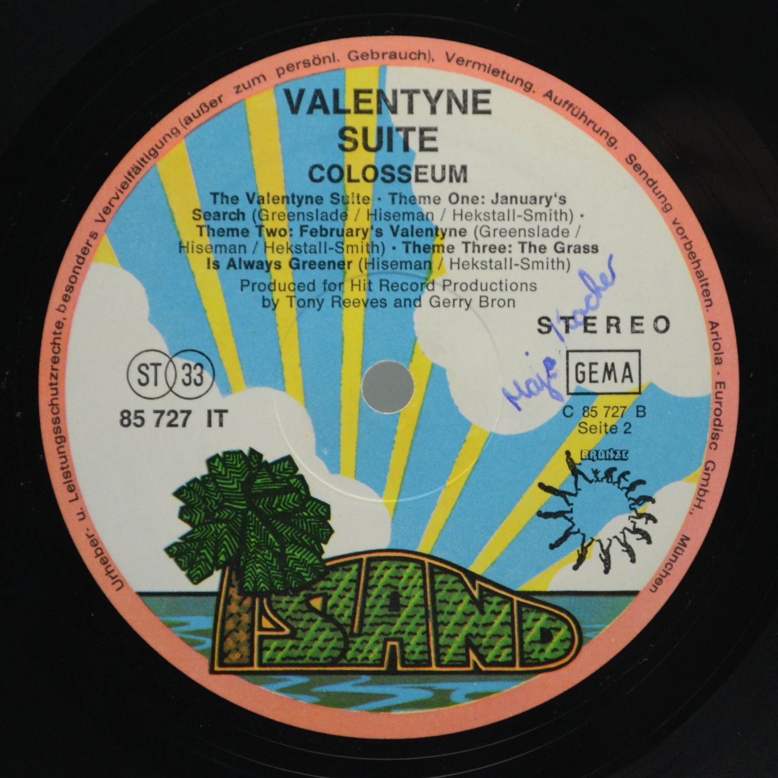 Colosseum — Valentyne Suite, 1969