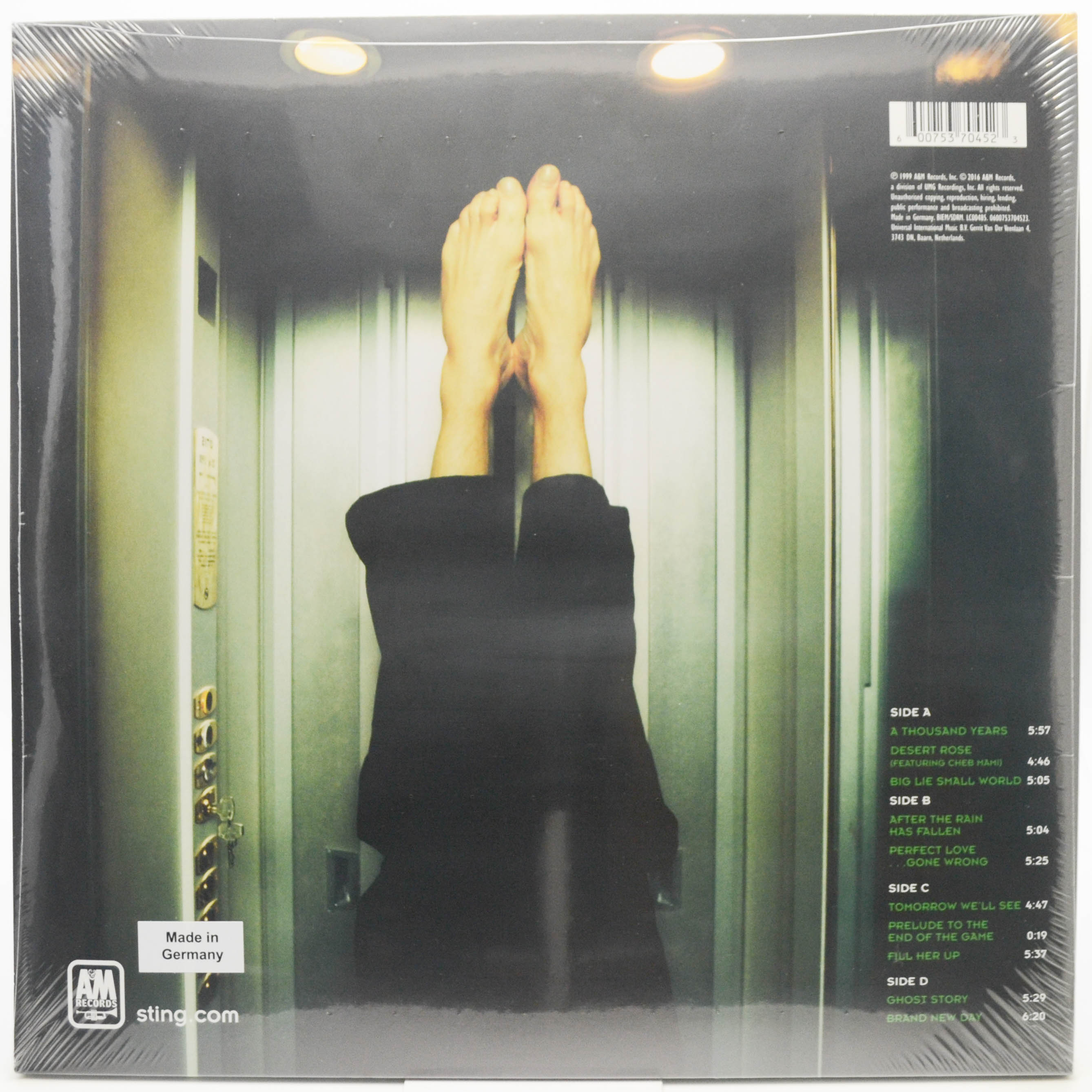 Sting — Brand New Day (2LP), 1999