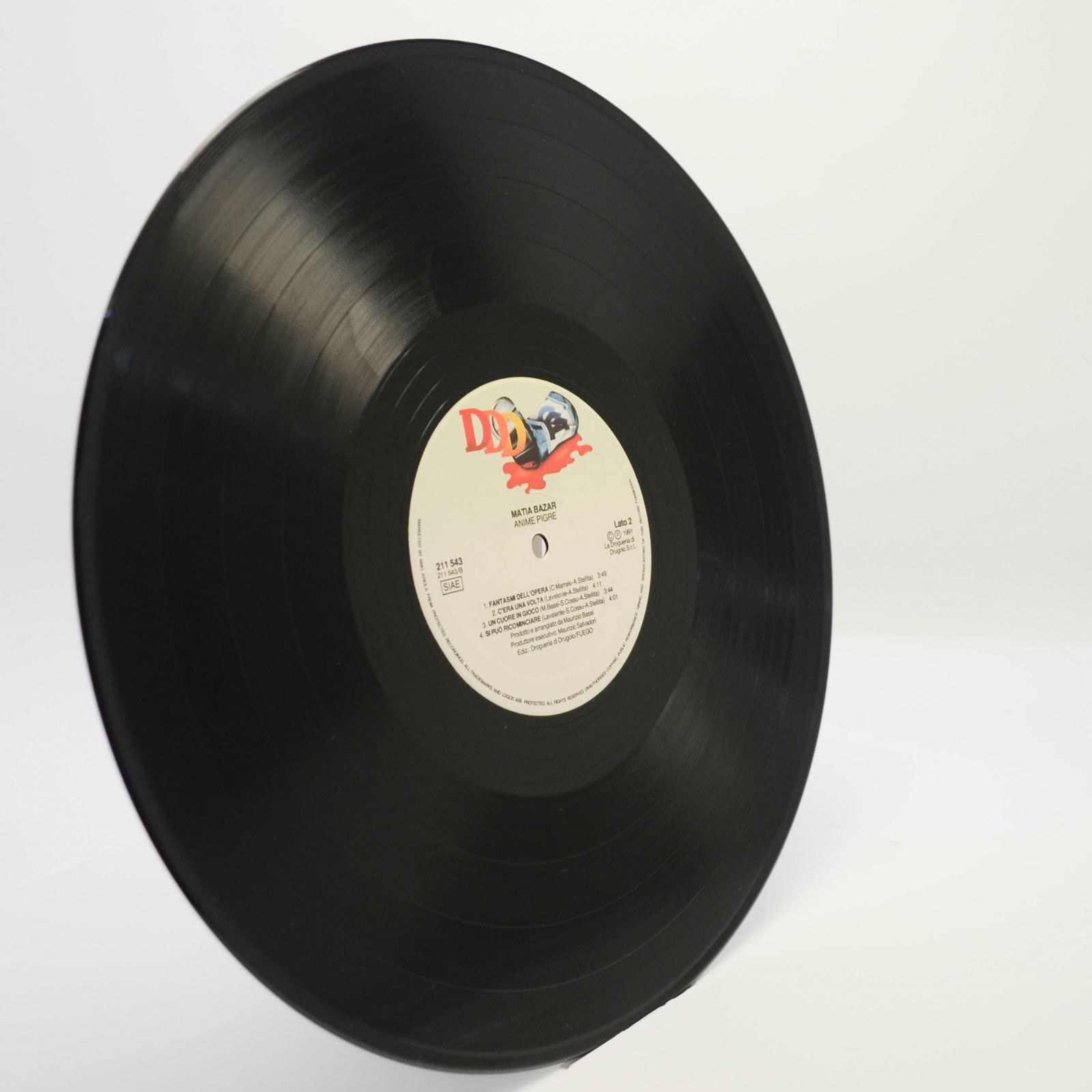 Matia Bazar — Anime Pigre (1-st, Italy), 1991