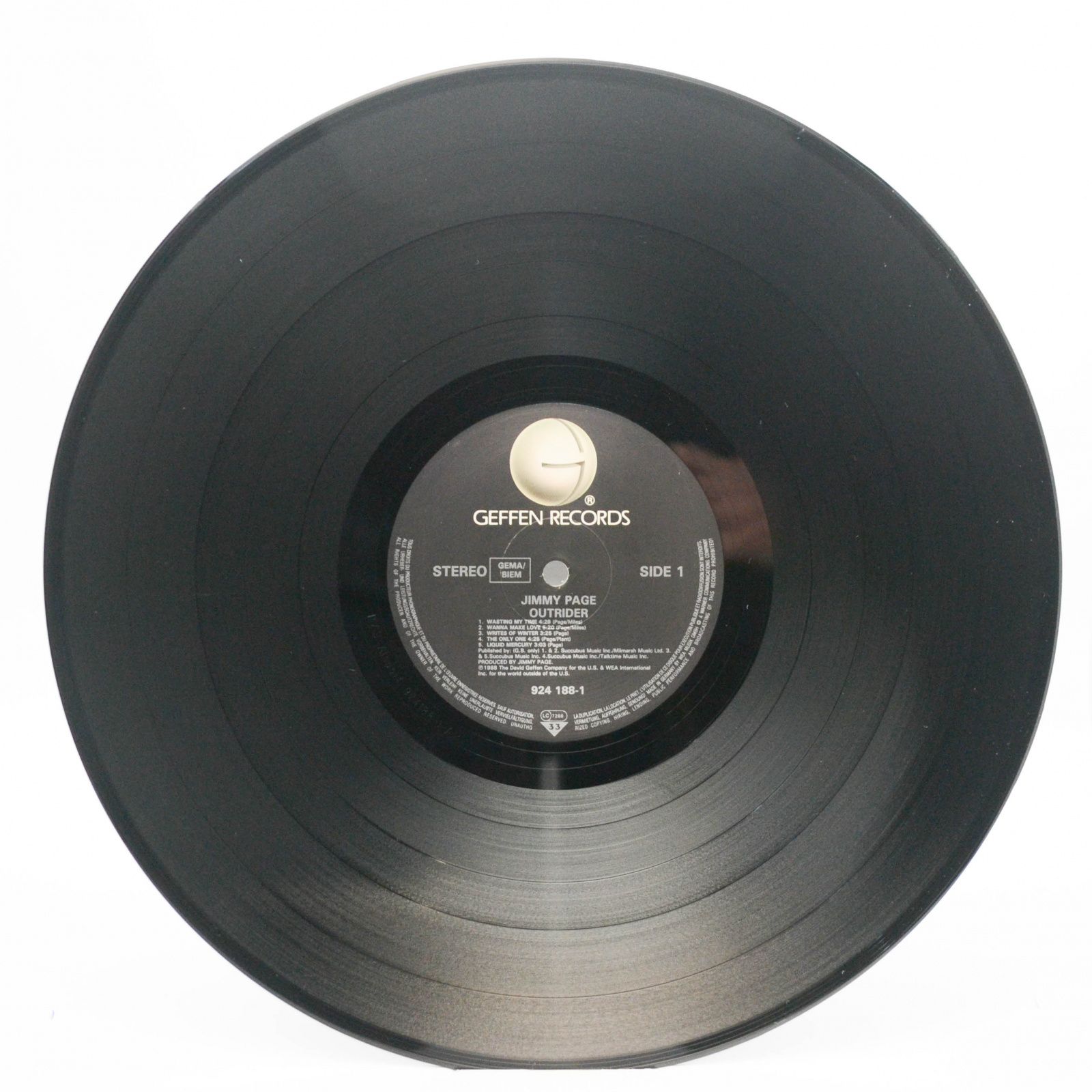 Jimmy Page — Outrider, 1988