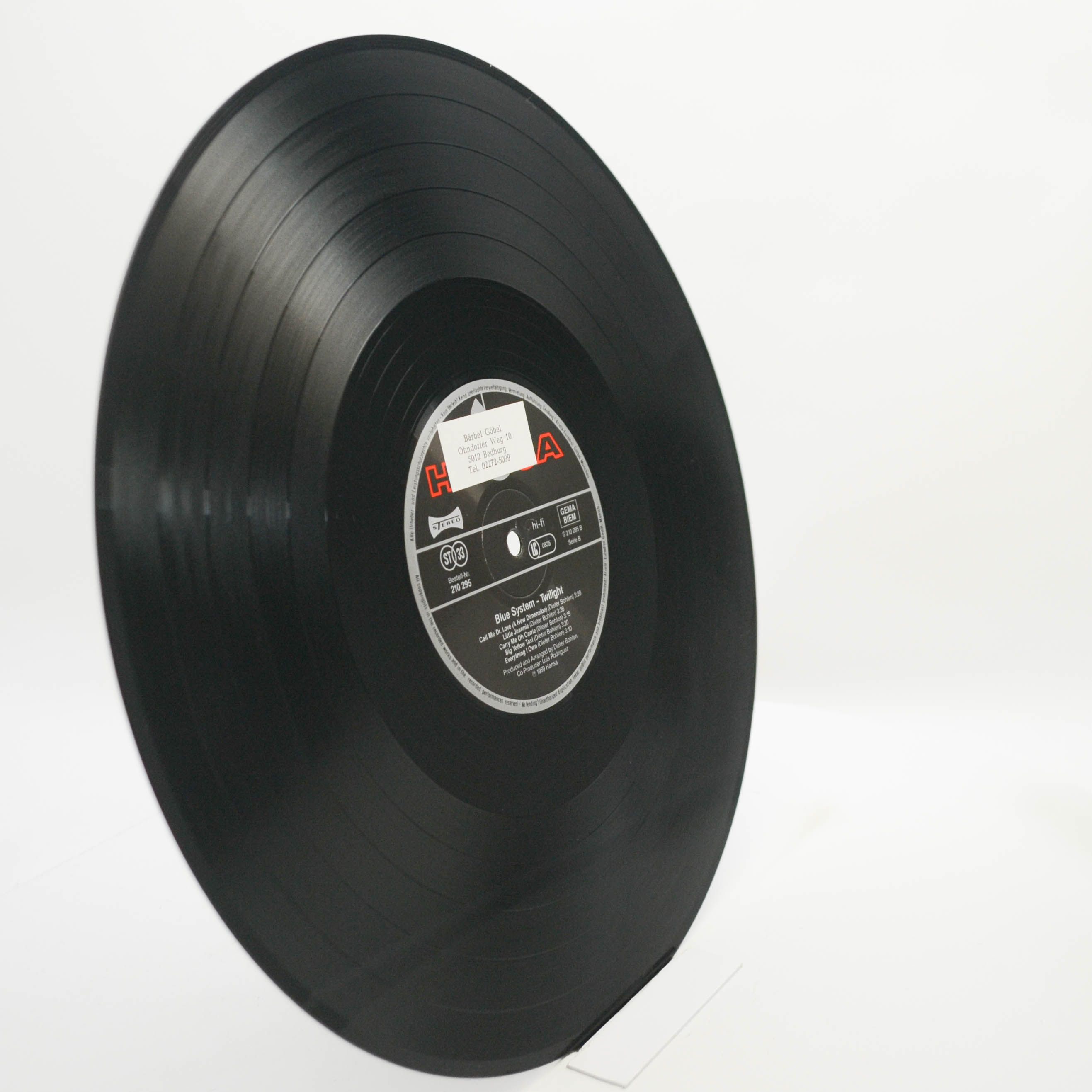 Blue System — Twilight, 1989