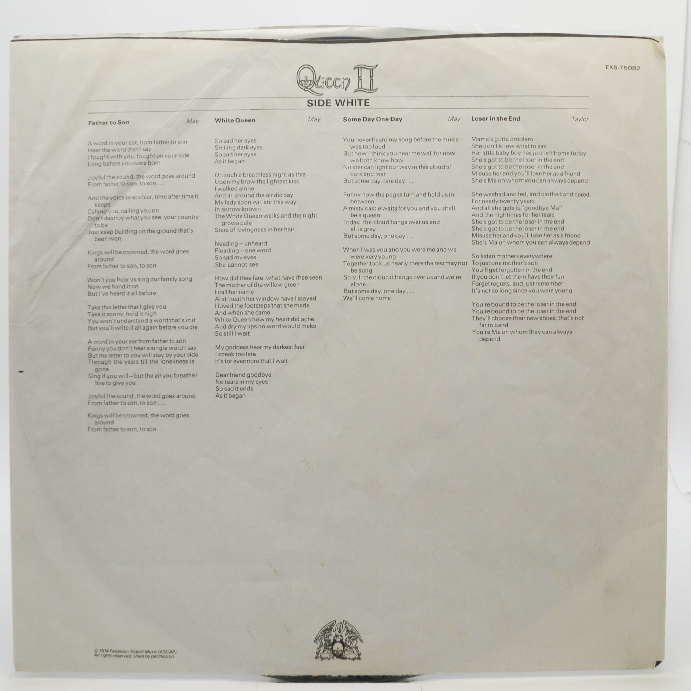 Queen — Queen II (USA), 1974