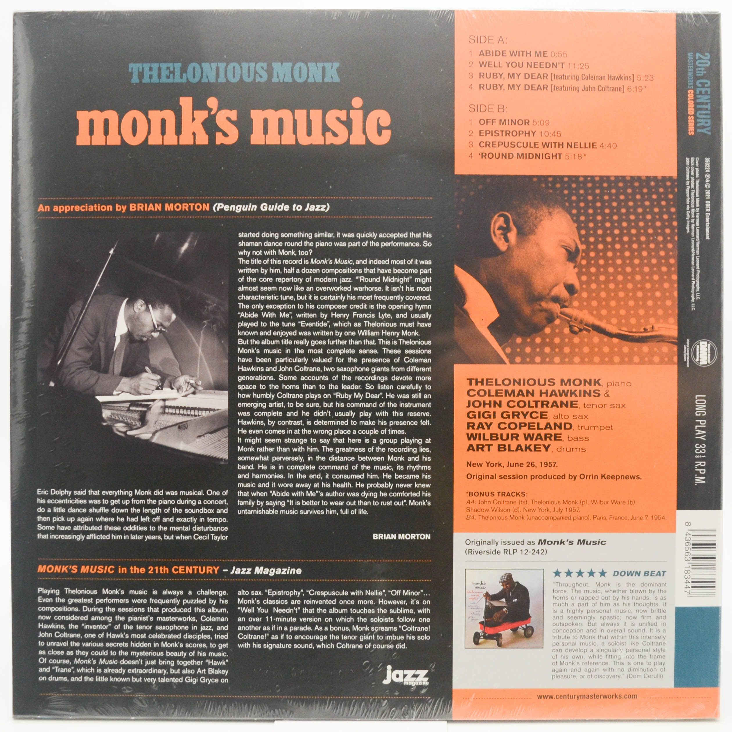 Thelonious Monk — Monk's Music, 1957