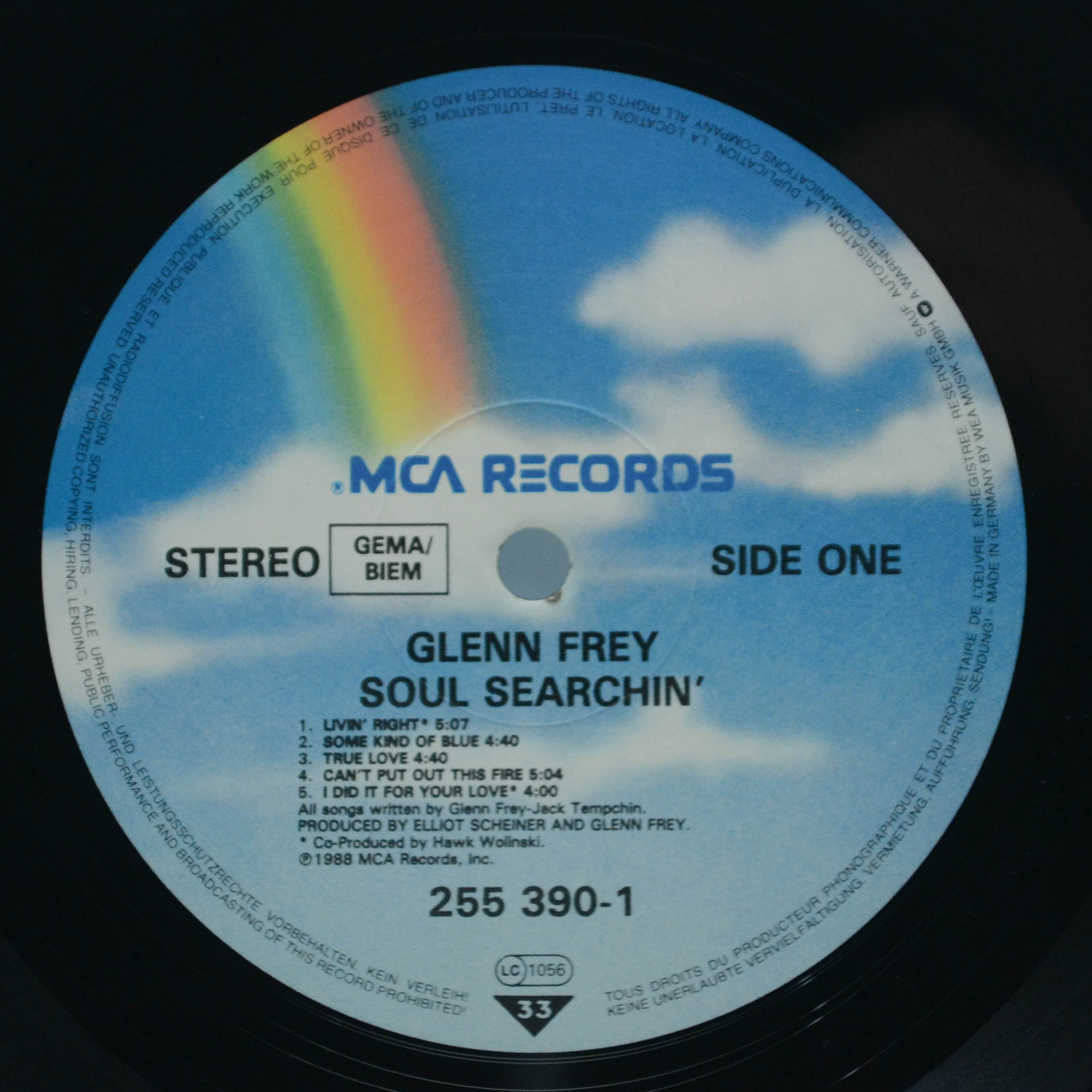 Glenn Frey — Soul Searchin', 1988