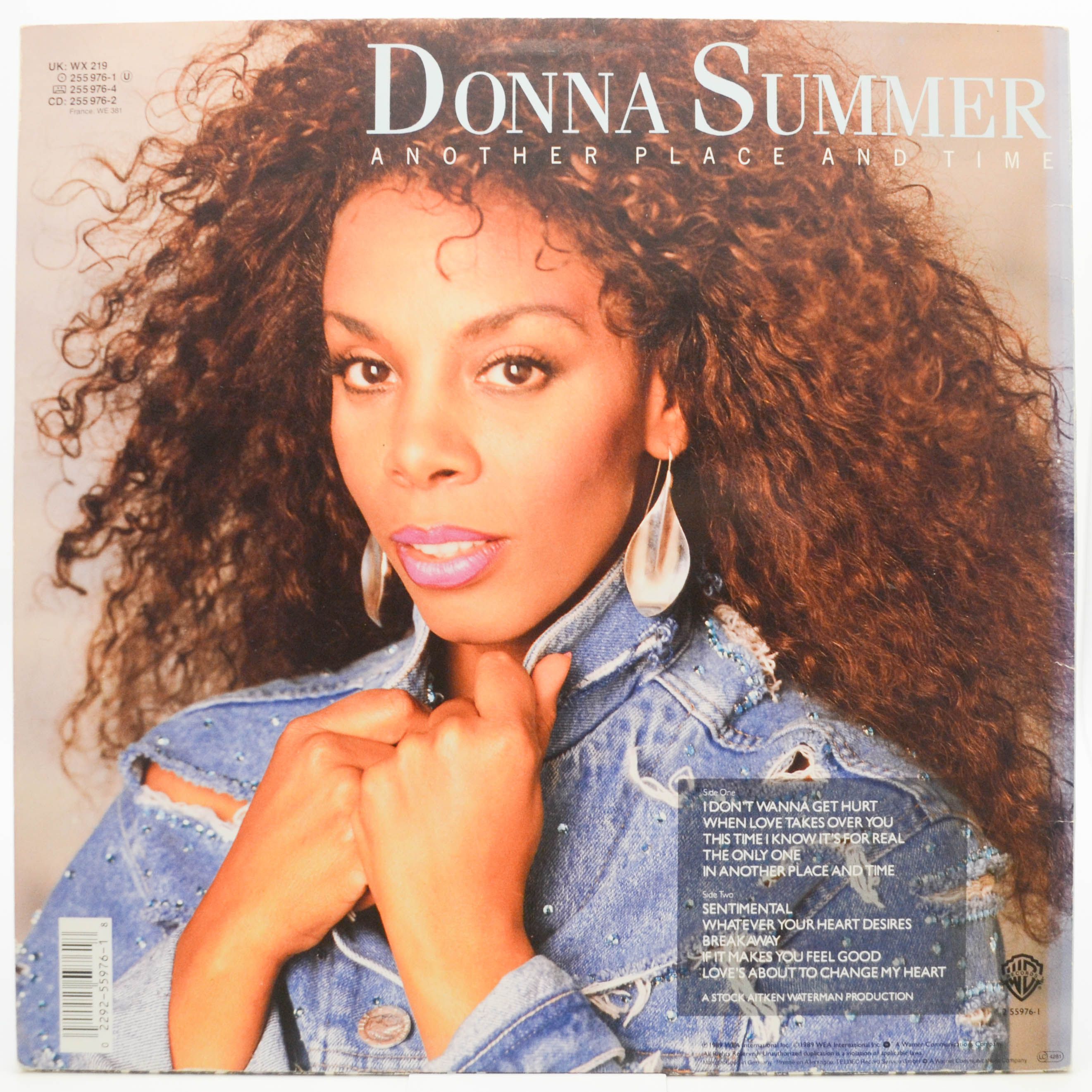 Donna Summer — Another Place And Time, 1989