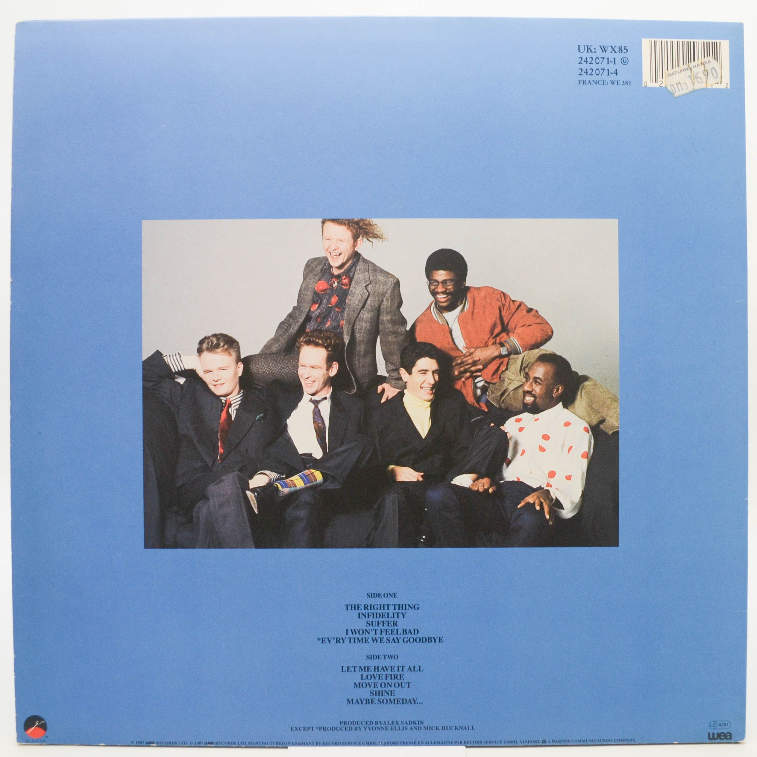 Simply Red — Men And Women, 1987