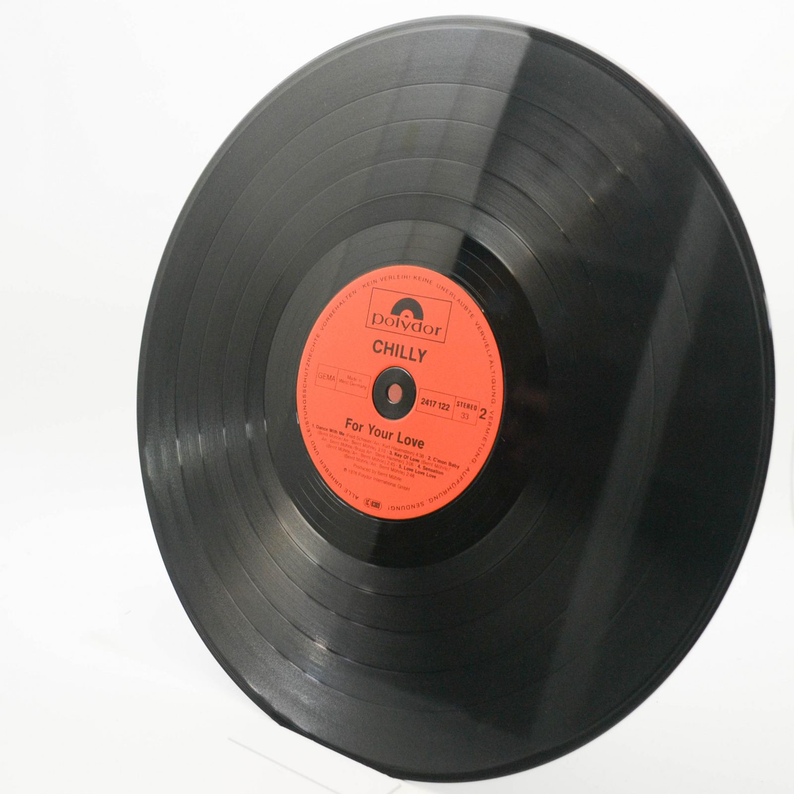 Chilly — For Your Love, 1978