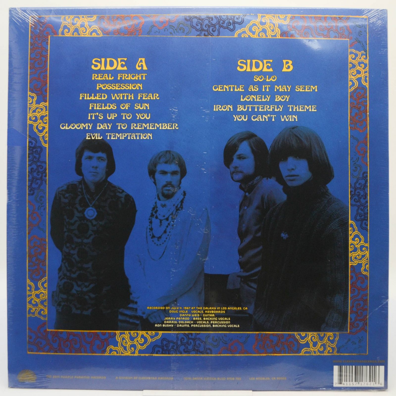 Iron Butterfly — Live At The Galaxy 1967, 2018