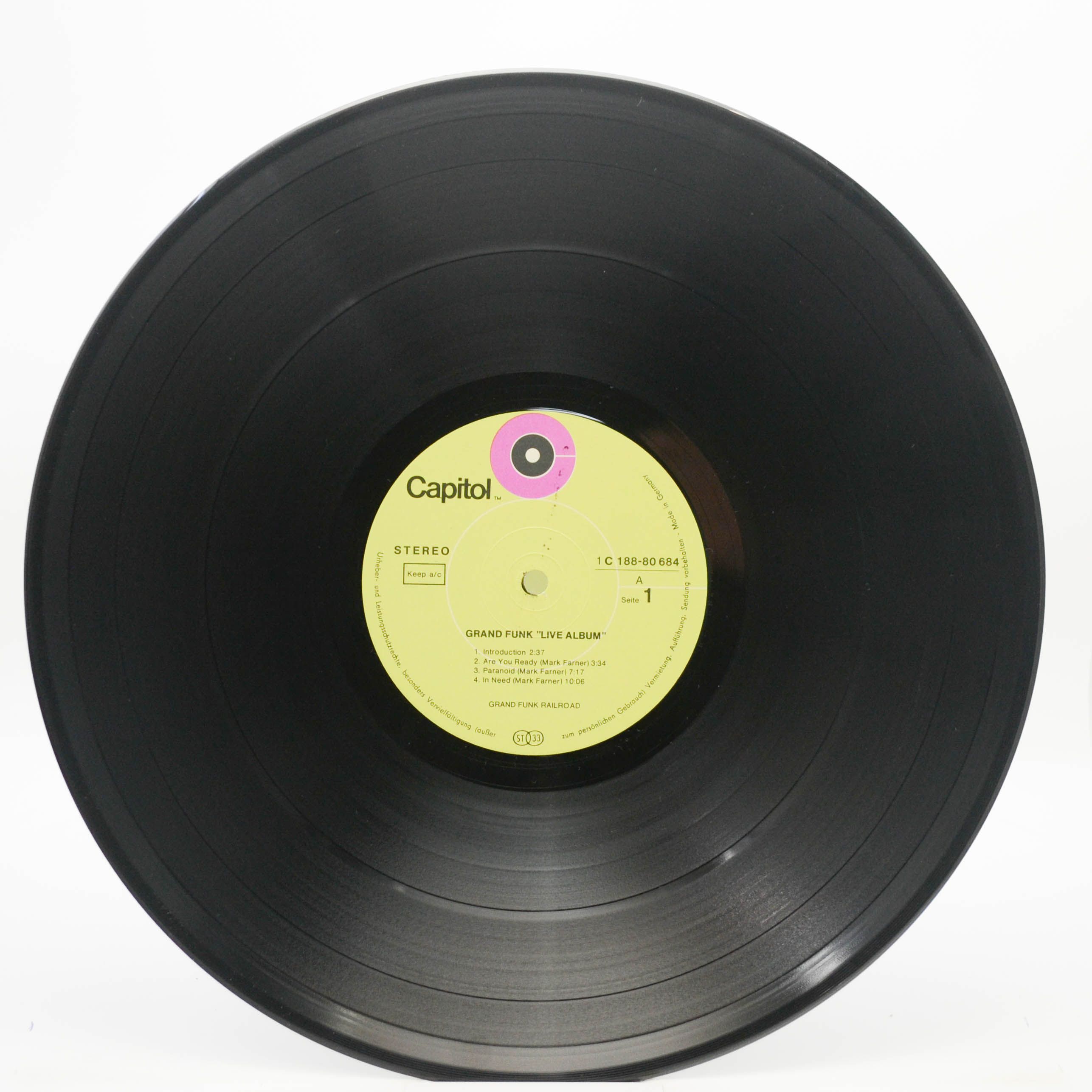 Grand Funk — Live Album (2LP), 1970