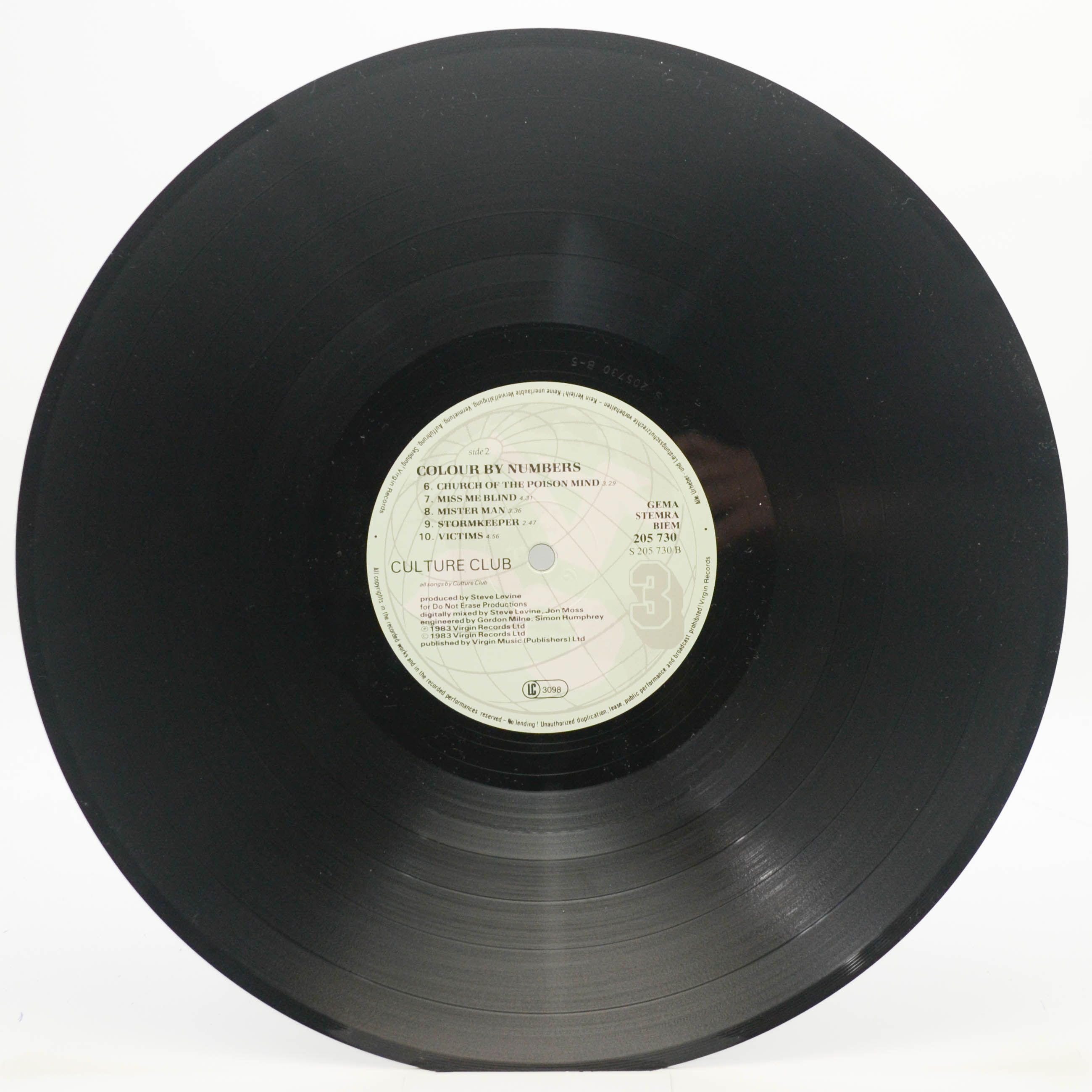 Culture Club — Colour By Numbers, 1983