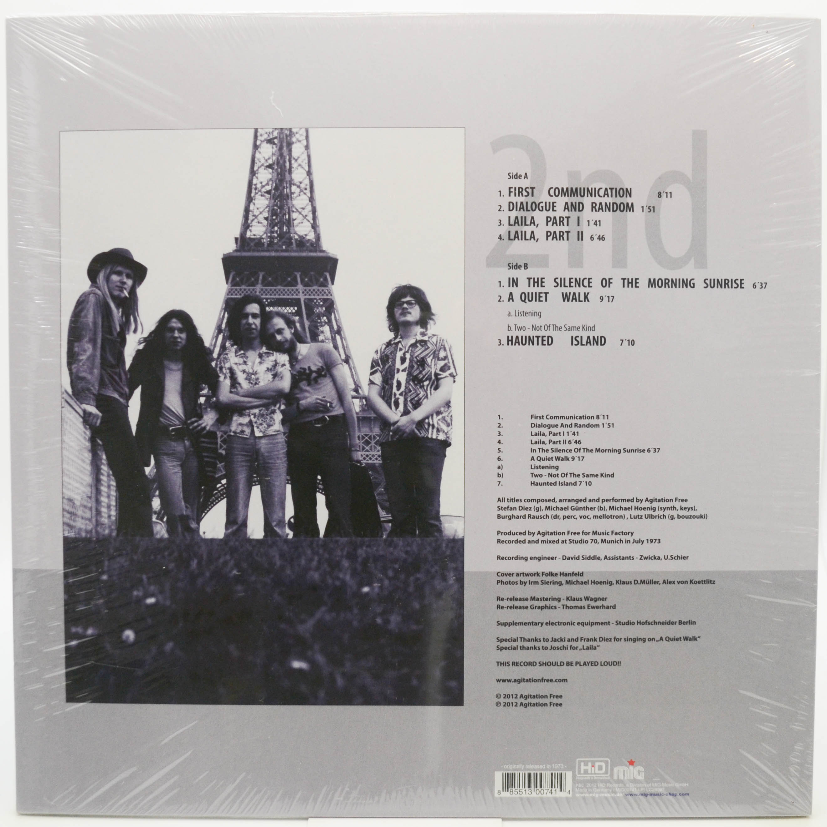 Agitation Free — 2nd, 1973