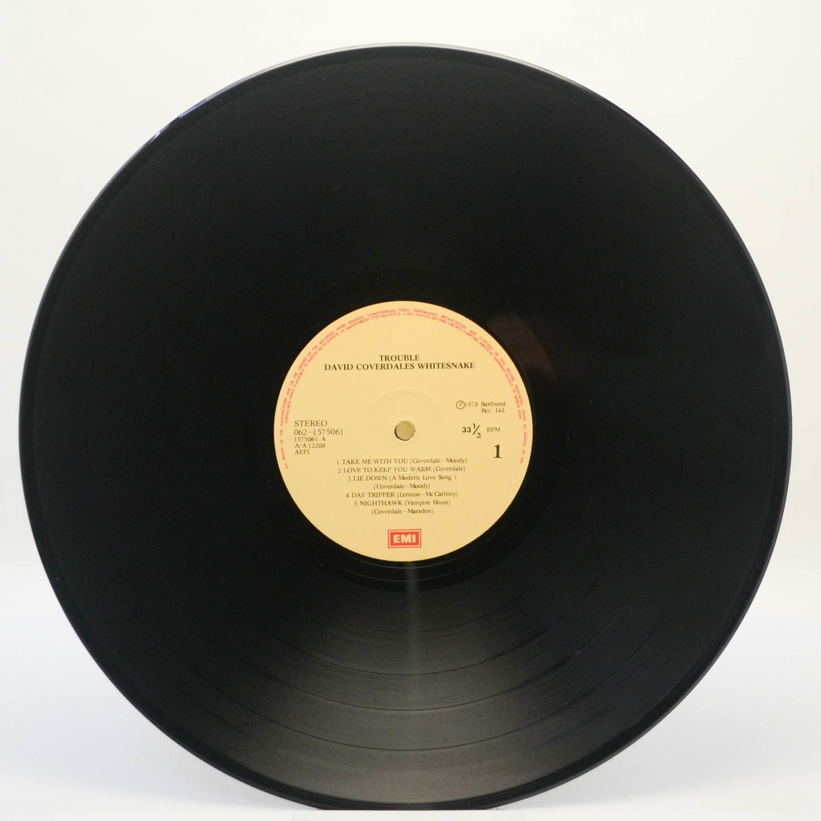 Whitesnake — Trouble, 1985