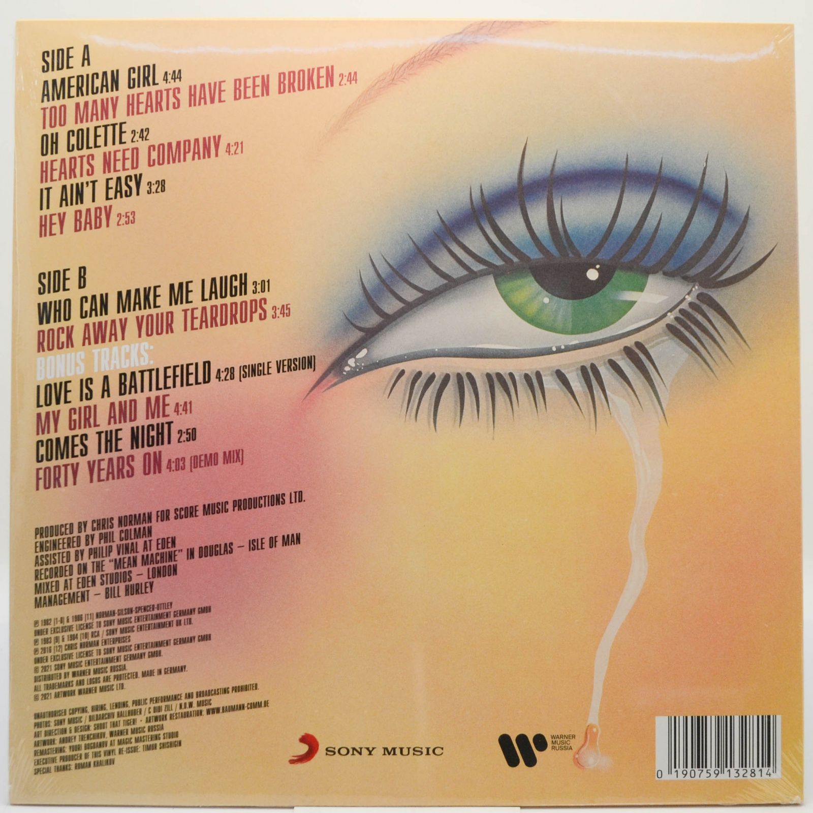 Chris Norman — Rock Away Your Teardrops, 2021