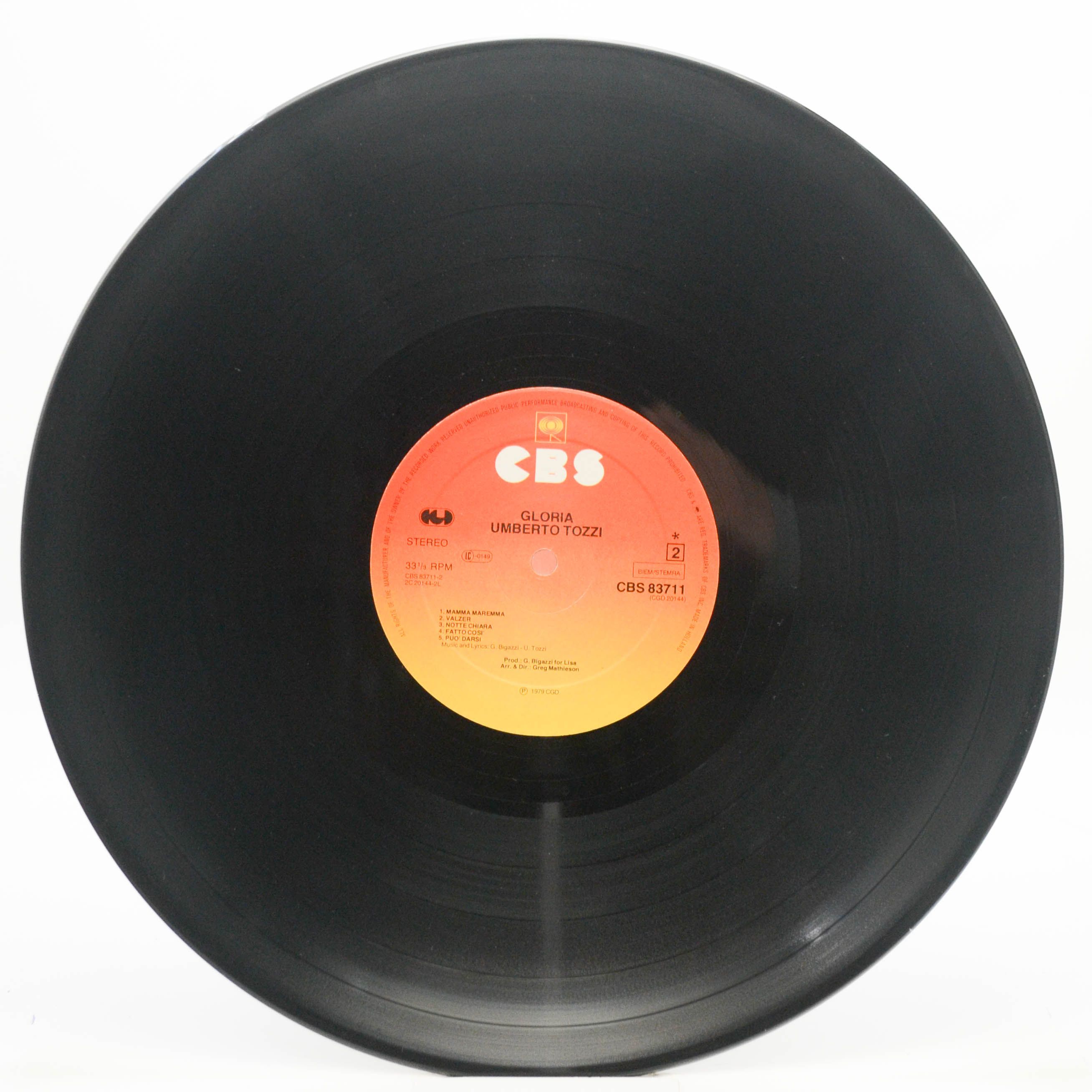 Umberto Tozzi — Gloria, 1979