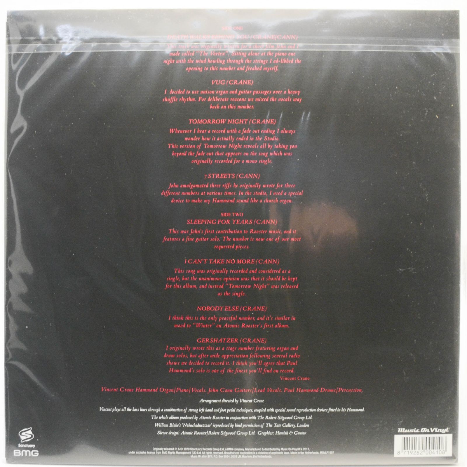 Atomic Rooster — Death Walks Behind You, 1970