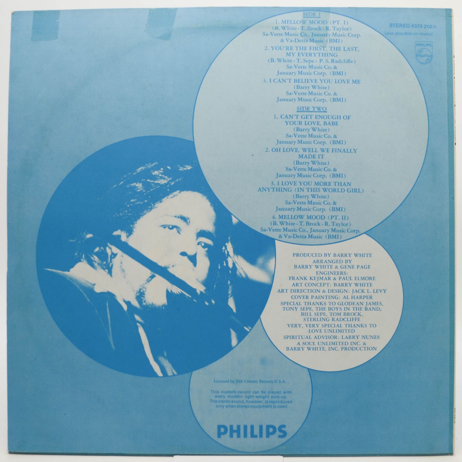 Barry White — Can't Get Enough, 1974